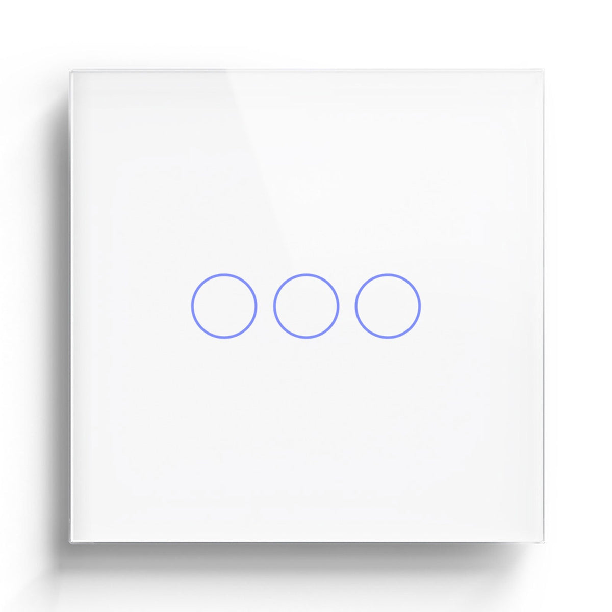 BSEED Zigbee 1/2/3/4 Gang 1/2/3 Way Switch Wall Smart Light Switch For Staircase Light Switches Bseedswitch White 3gang