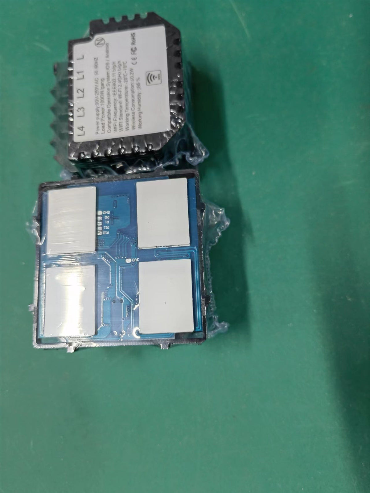 Bseed ZigBee Wifi Light Switch 1/2/3 Way Function Key DIY Parts Light Switches Bseedswitch 4 Gang WiFi