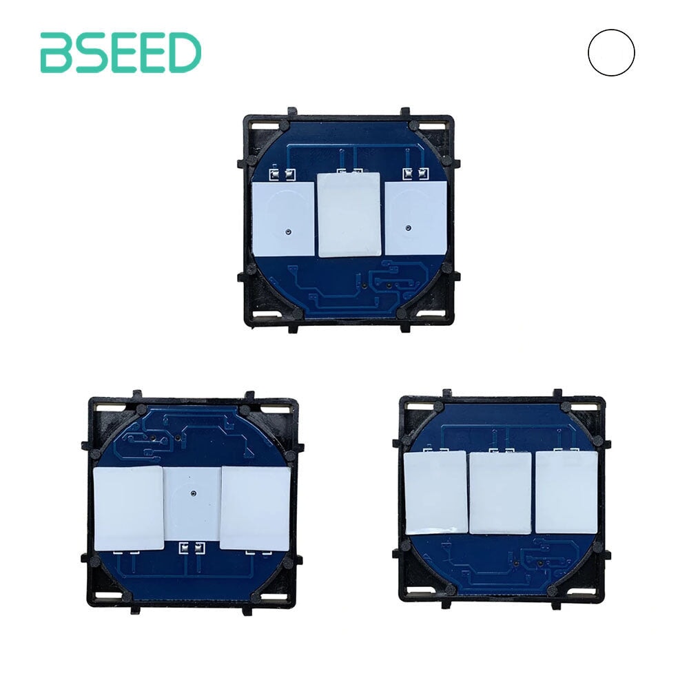 Bseed Light Switch 1/2/3/4 Gang 1 Way Function Key Touch Control 300W Light Switches Bseedswitch 
