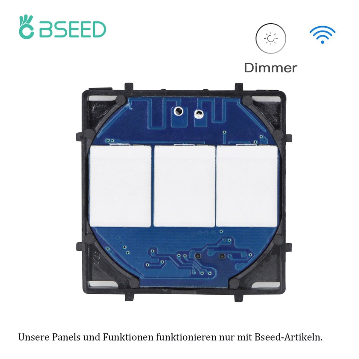 Bseed ZigBee WiFi Dimmer Switch Insert Part Function Key Light Switches Bseedswitch WiFi