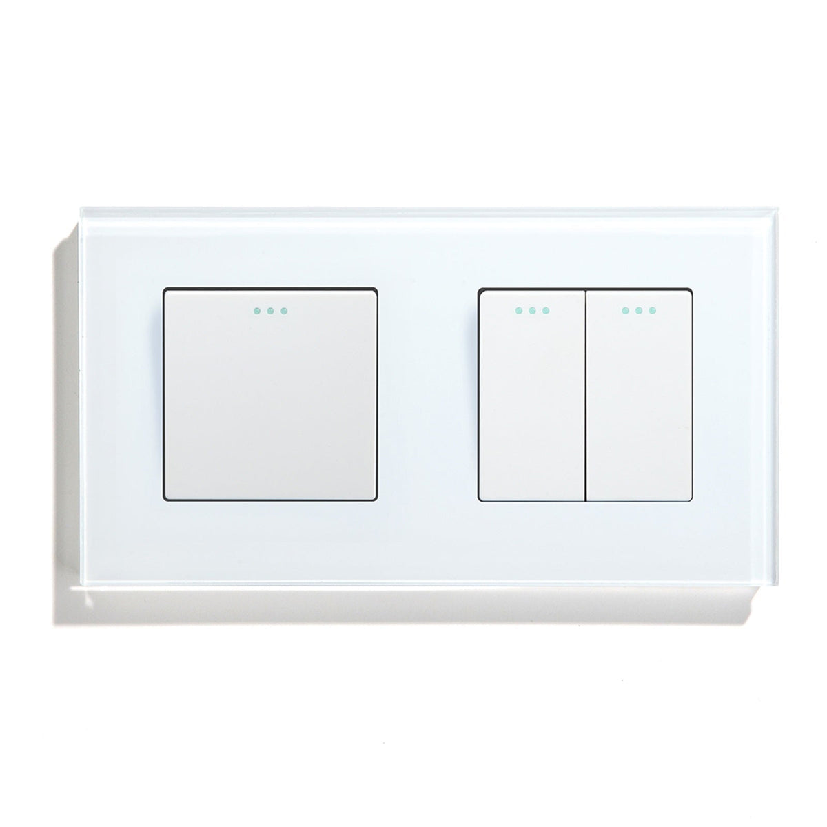 Bseed Button Light Switch 1/2/3 Gang 1Way Mechanical Switches Crossbar Switch 照明开关 Bseedswitch