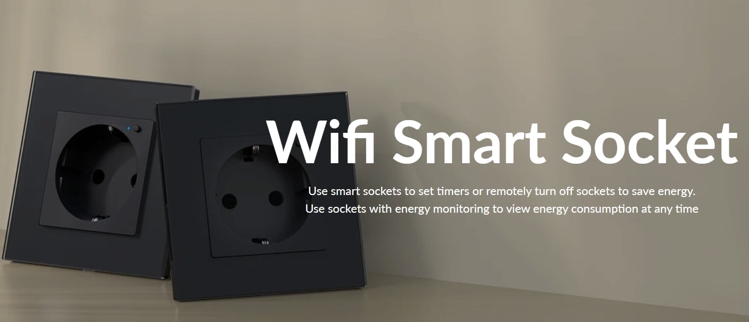 Smart Wall Socket with USB-C Fast Charging for Bedrooms & Apartments