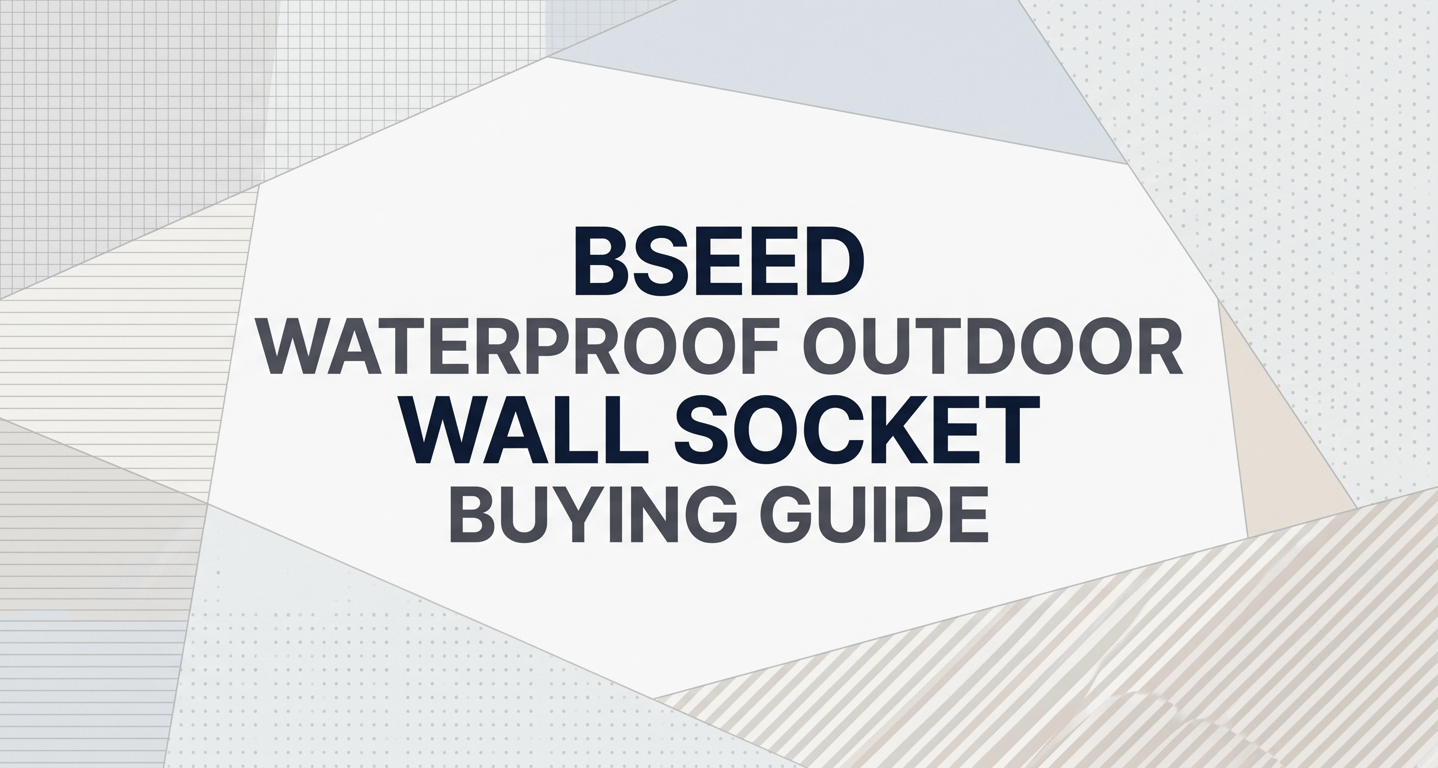 BSEED Waterproof Outdoor Wall Socket Buying Guide