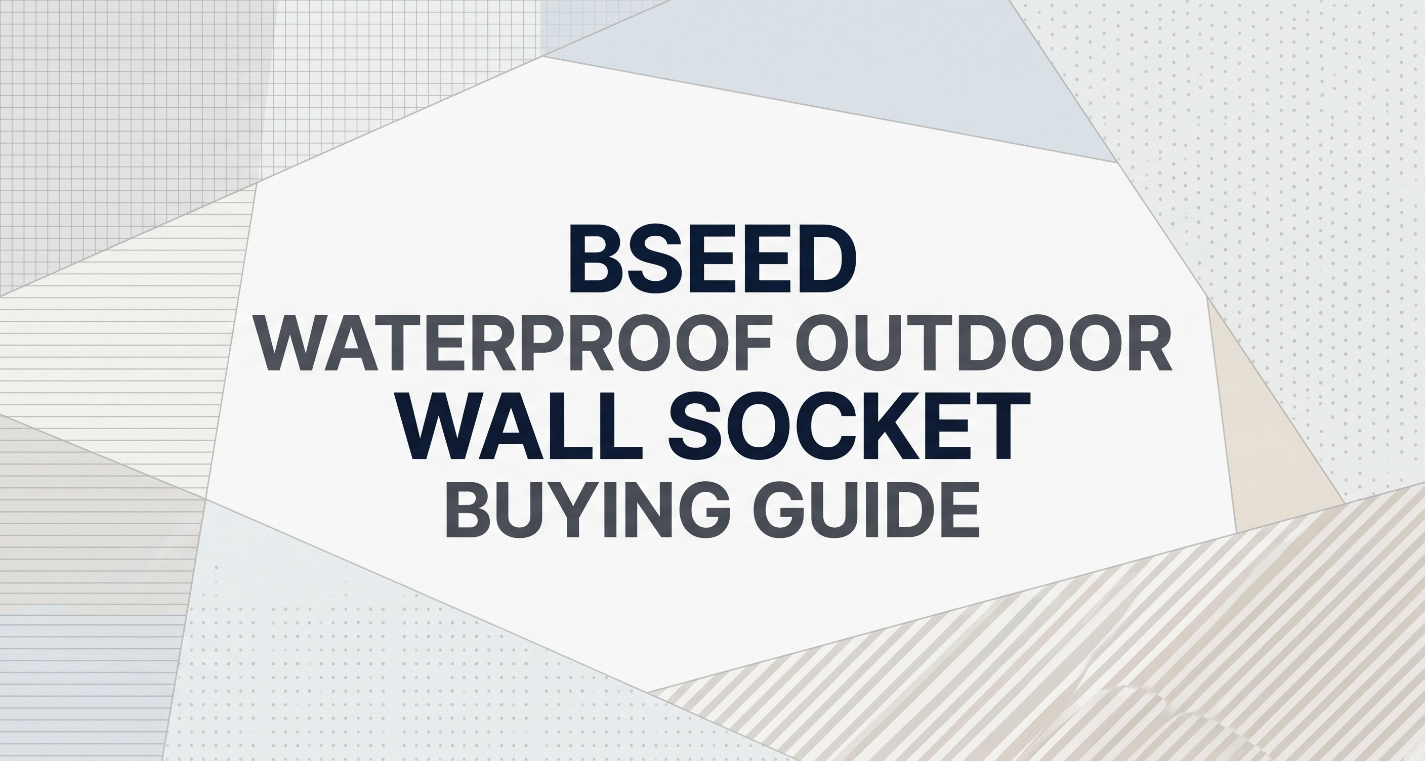 BSEED Waterproof Outdoor Wall Socket Buying Guide