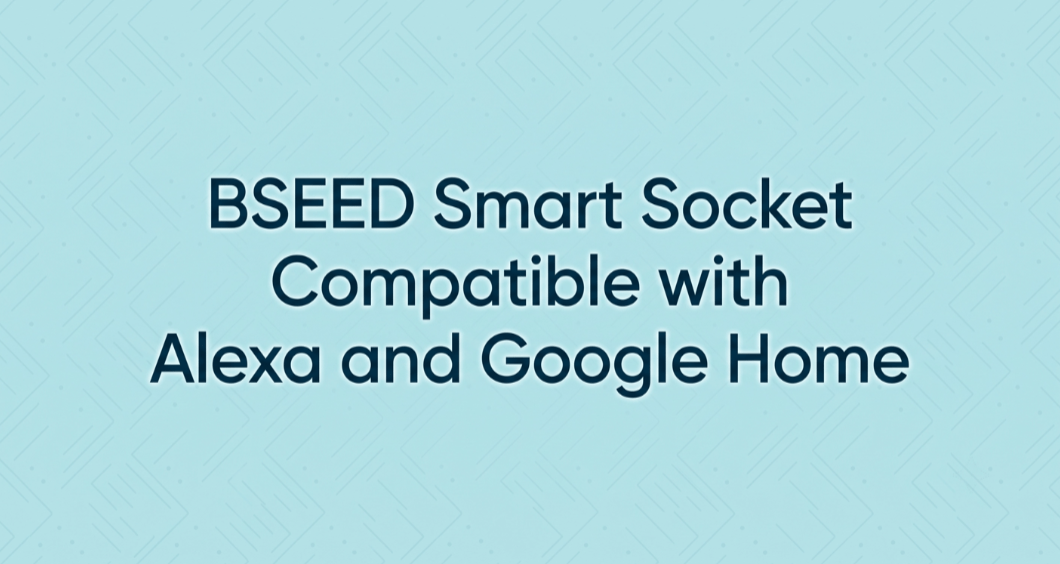 BSEED Smarte Steckdose kompatibel mit Alexa und Google Home