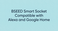 BSEED Smart Socket Compatible with Alexa and Google Home