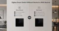 BSEED Smart Wall Switch for European Homes Without Neutral Wire