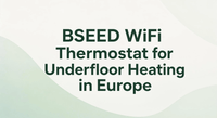 BSEED WLAN-Thermostat für Fußbodenheizung in Europa