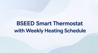 BSEED Smart Thermostat with Weekly Heating Schedule