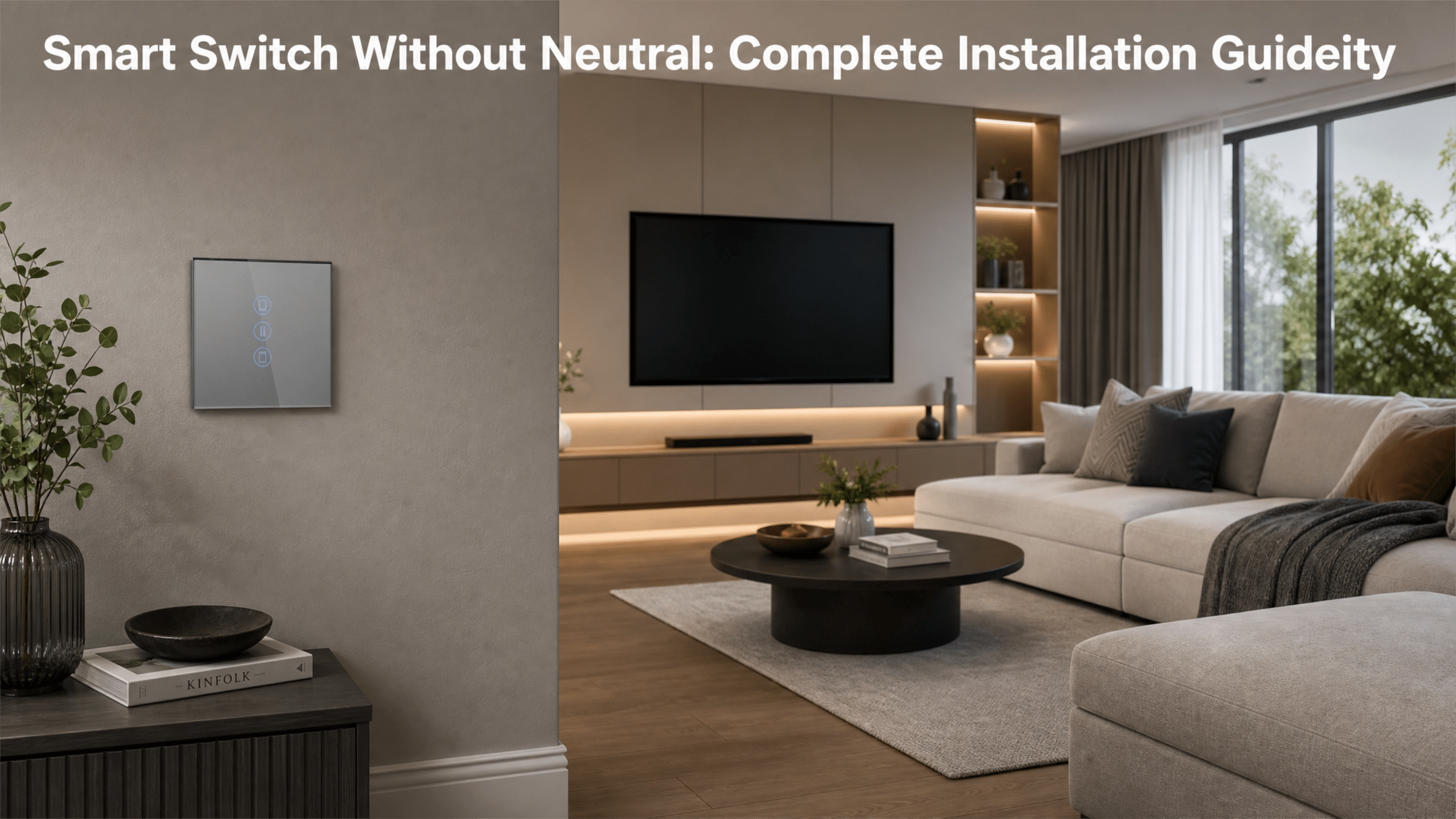 BSEED Smart Switch Without Neutral: Complete Installation Guide