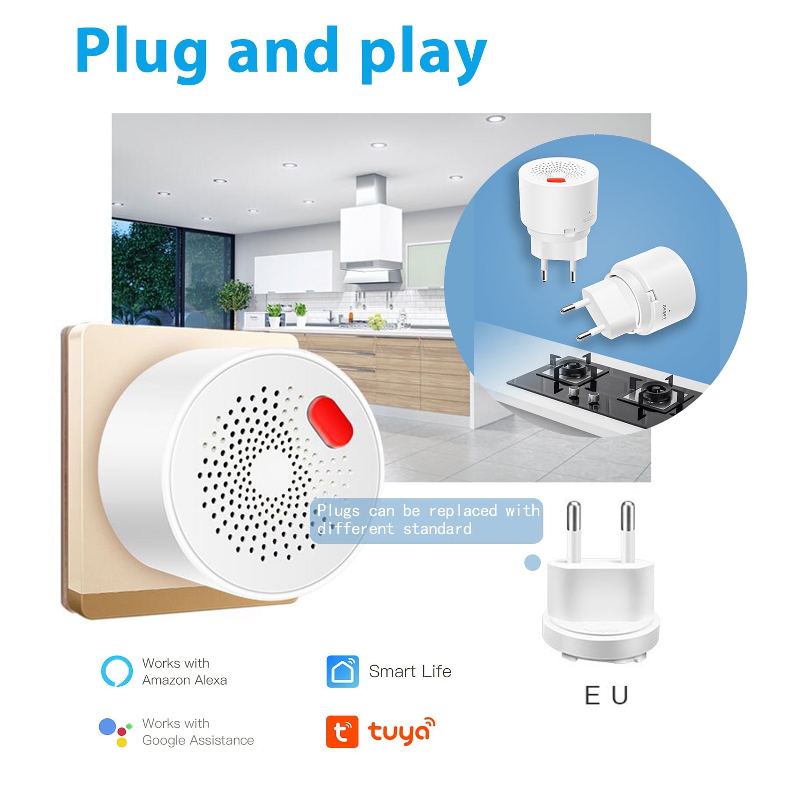 BSEED Smart Sensor Switch Wifi Sensor Switch Zigbe Sensor Switch Set Samrt Alarm sensor switch Bseed official 