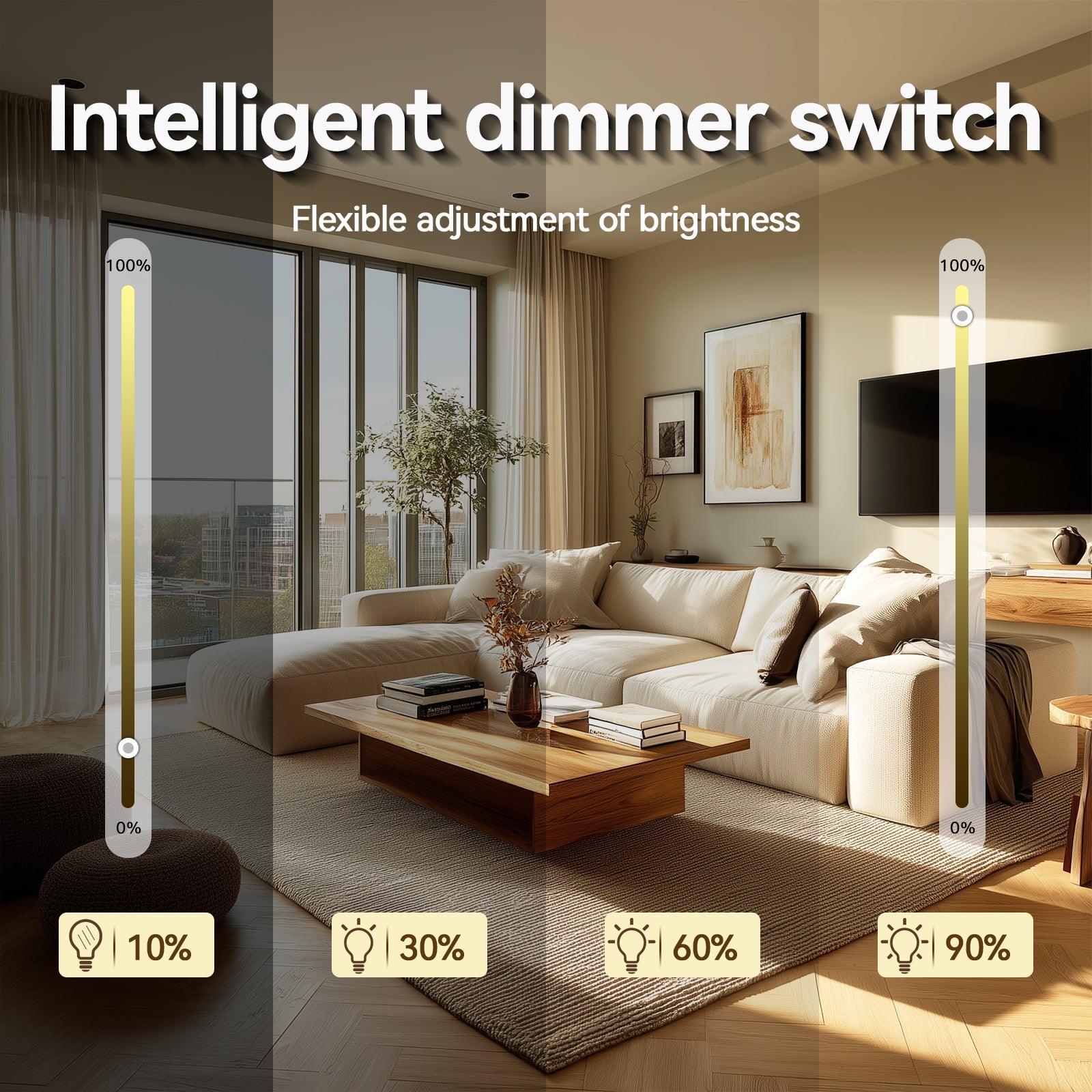 Bseed Smart WiFi Dimmer Switch With WiFi Socket Power Outlets & Sockets Bseedswitch 