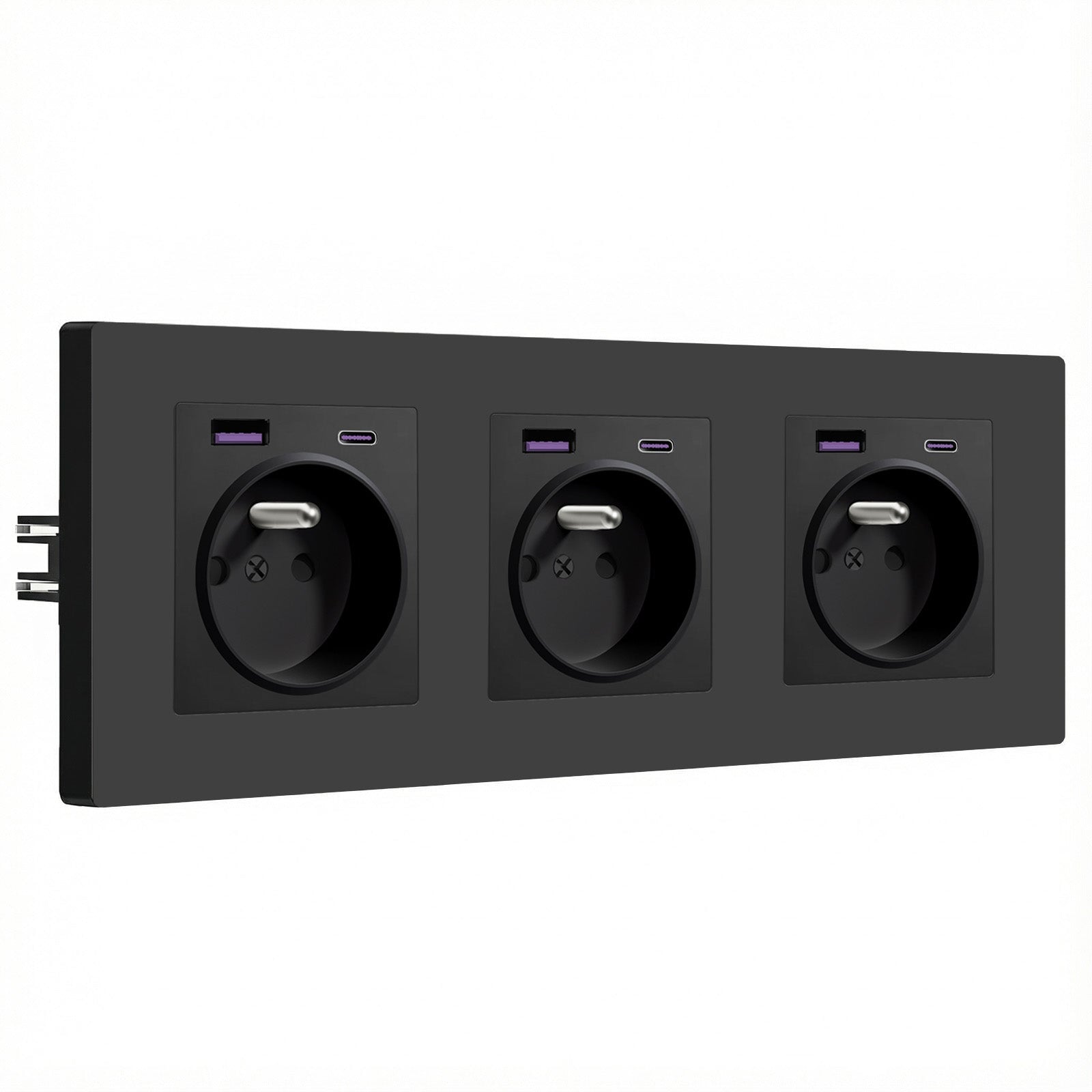 BSEED Heritage Series French Wall Socket with 20W USB-C with Claws Power Outlets & Sockets Bseedswitch 