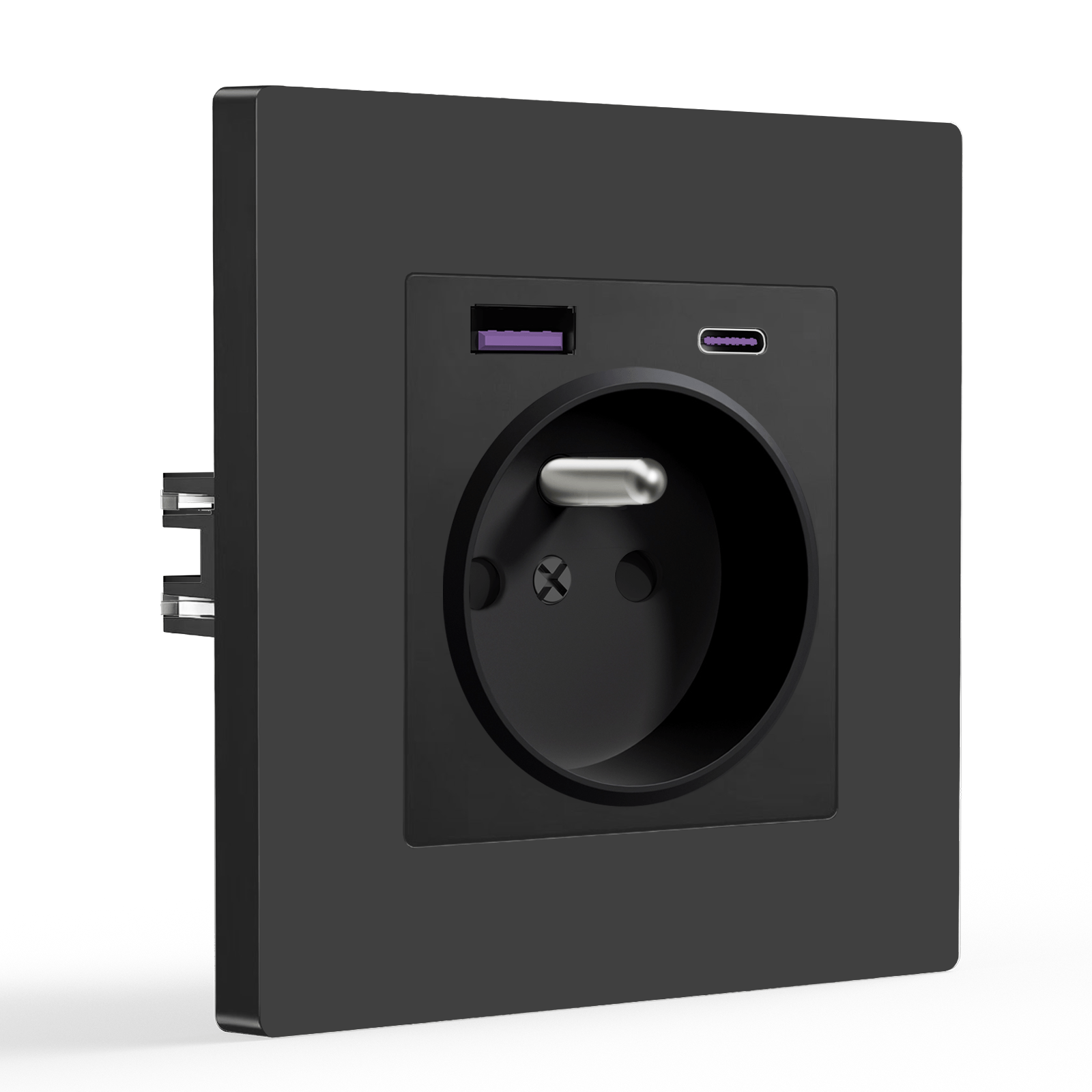 BSEED Heritage Series French Wall Socket with 20W USB-C with Claws Power Outlets & Sockets Bseedswitch 