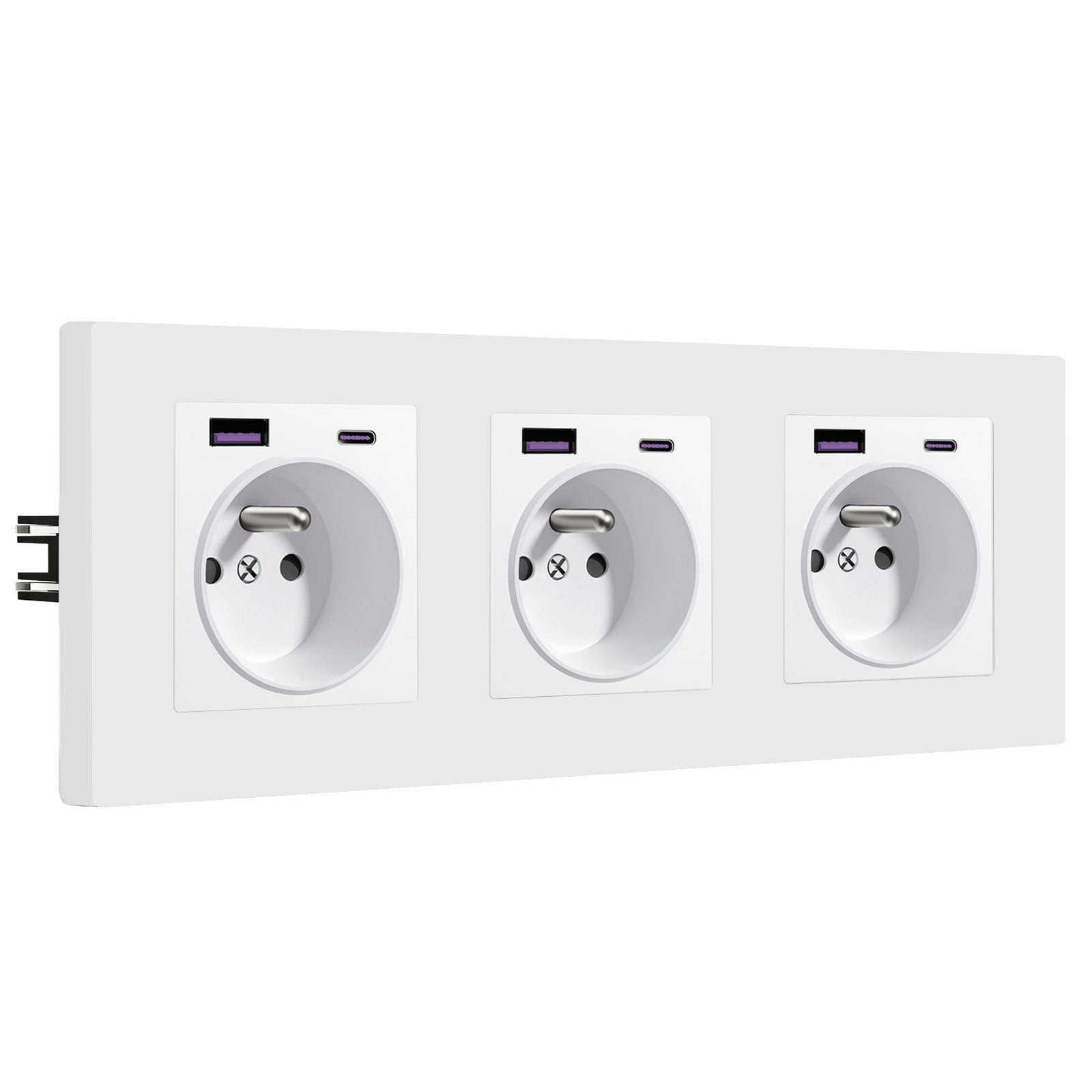 BSEED Heritage Series French Wall Socket with 20W USB-C with Claws Power Outlets & Sockets Bseedswitch 