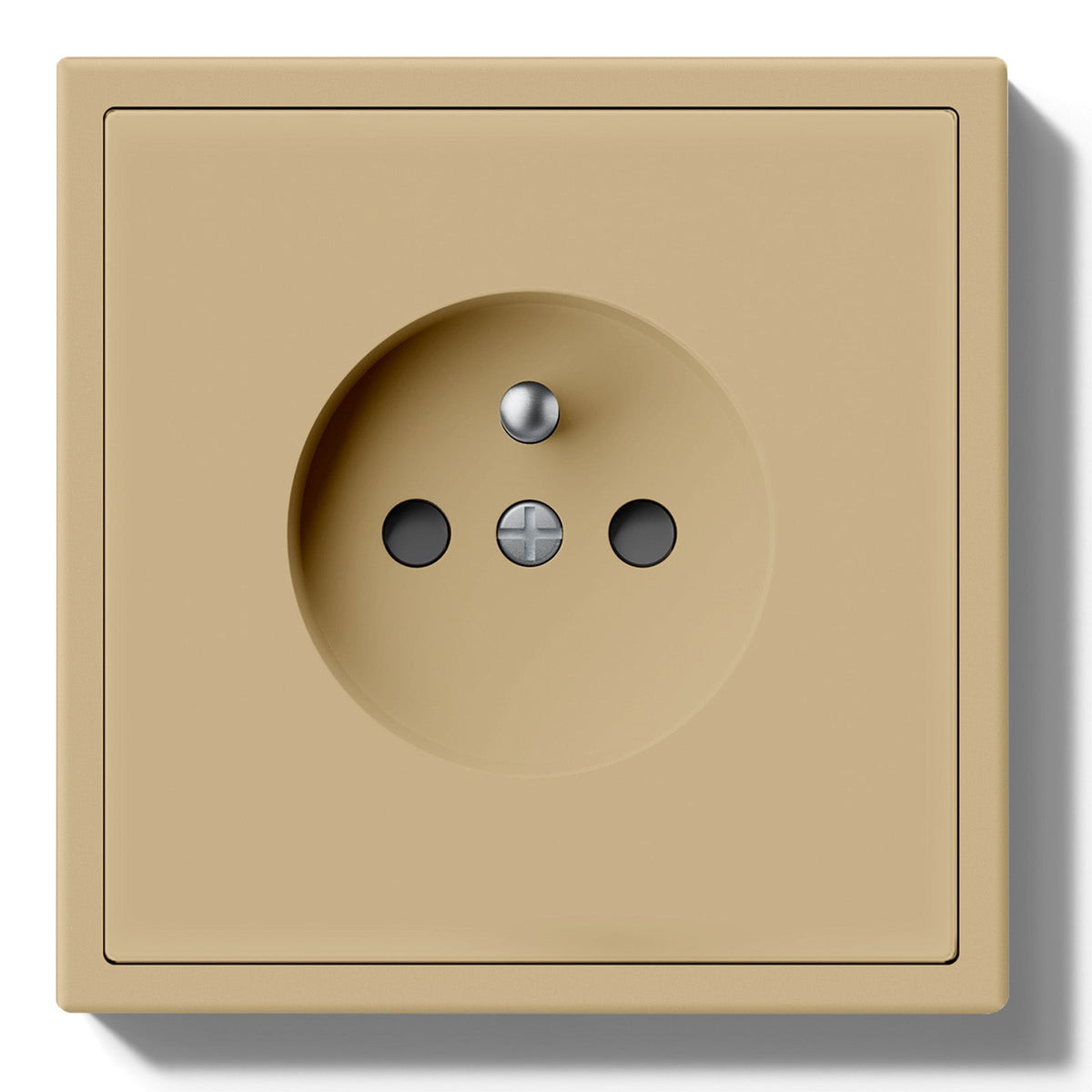 Grand Series Electric Wall French Standard Wall Socket 16A with Claws Power Outlets & Sockets Bseedswitch Gold Single 