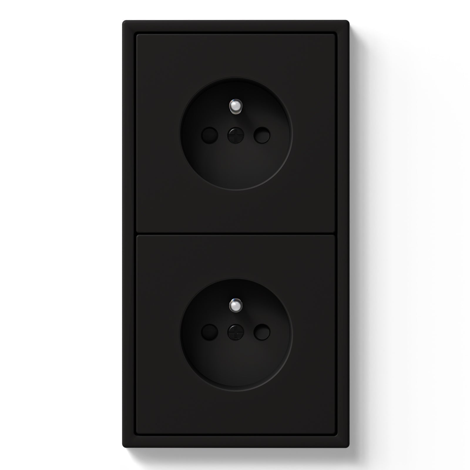 Grand Series Elektrische Wandsteckdose nach französischem Standard, 16A, mit Krallen, Steckdosen & Schalter von Bseed 