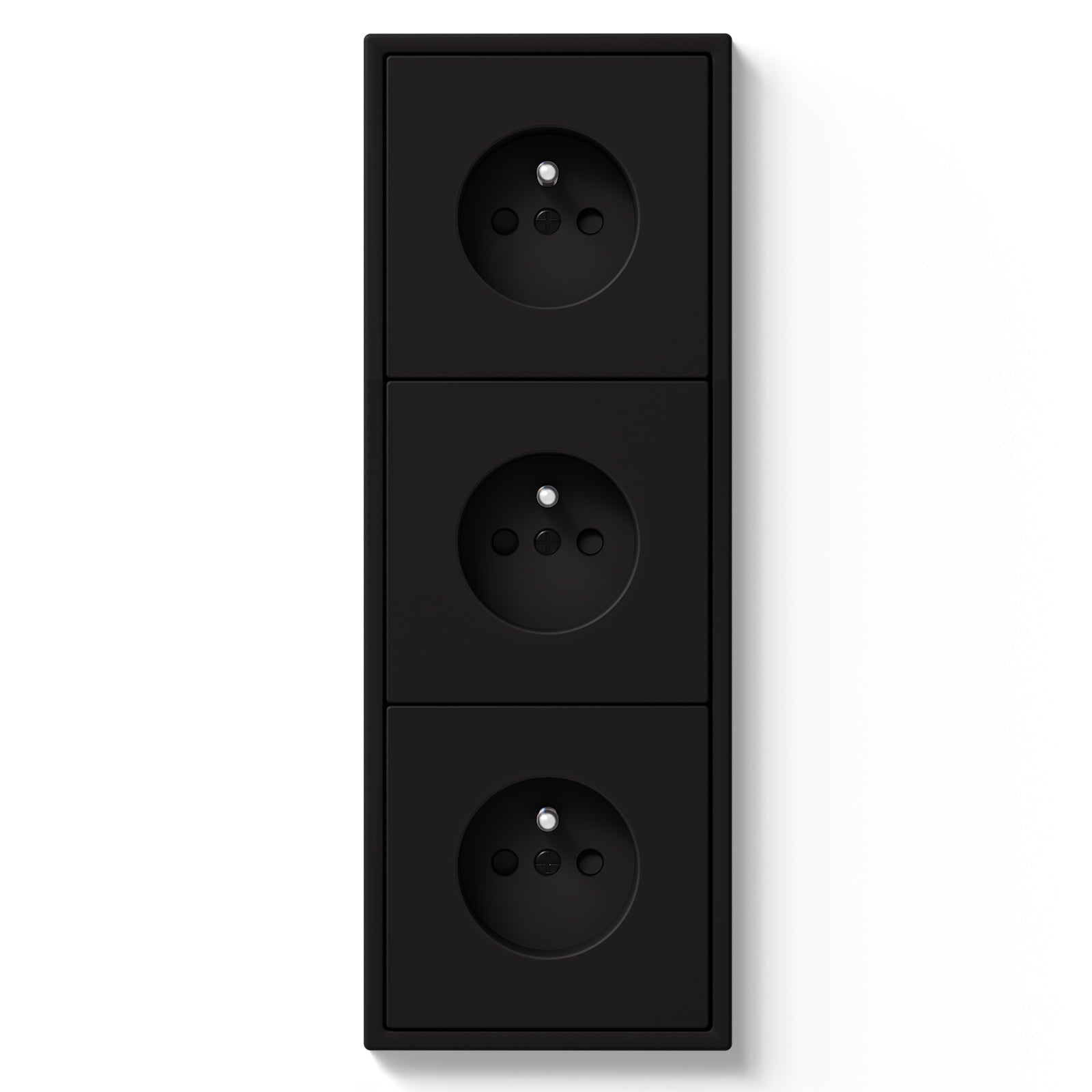 Grand Series Elektrische Wandsteckdose nach französischem Standard, 16A, mit Krallen, Steckdosen & Schalter von Bseed 