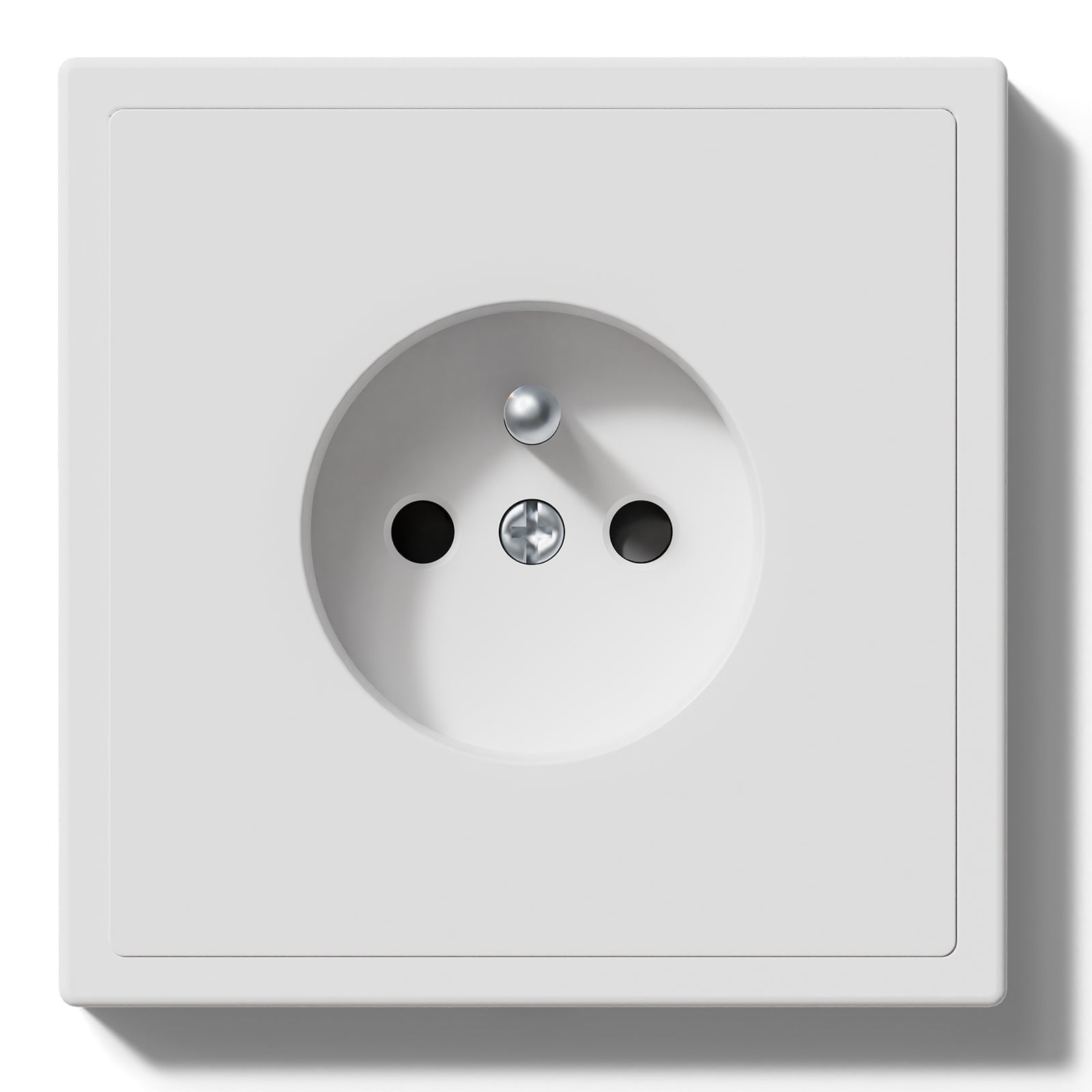Grand Series Elektrische Wandsteckdose nach französischem Standard, 16A, mit Krallen, Steckdosen & Schalter von Bseed 