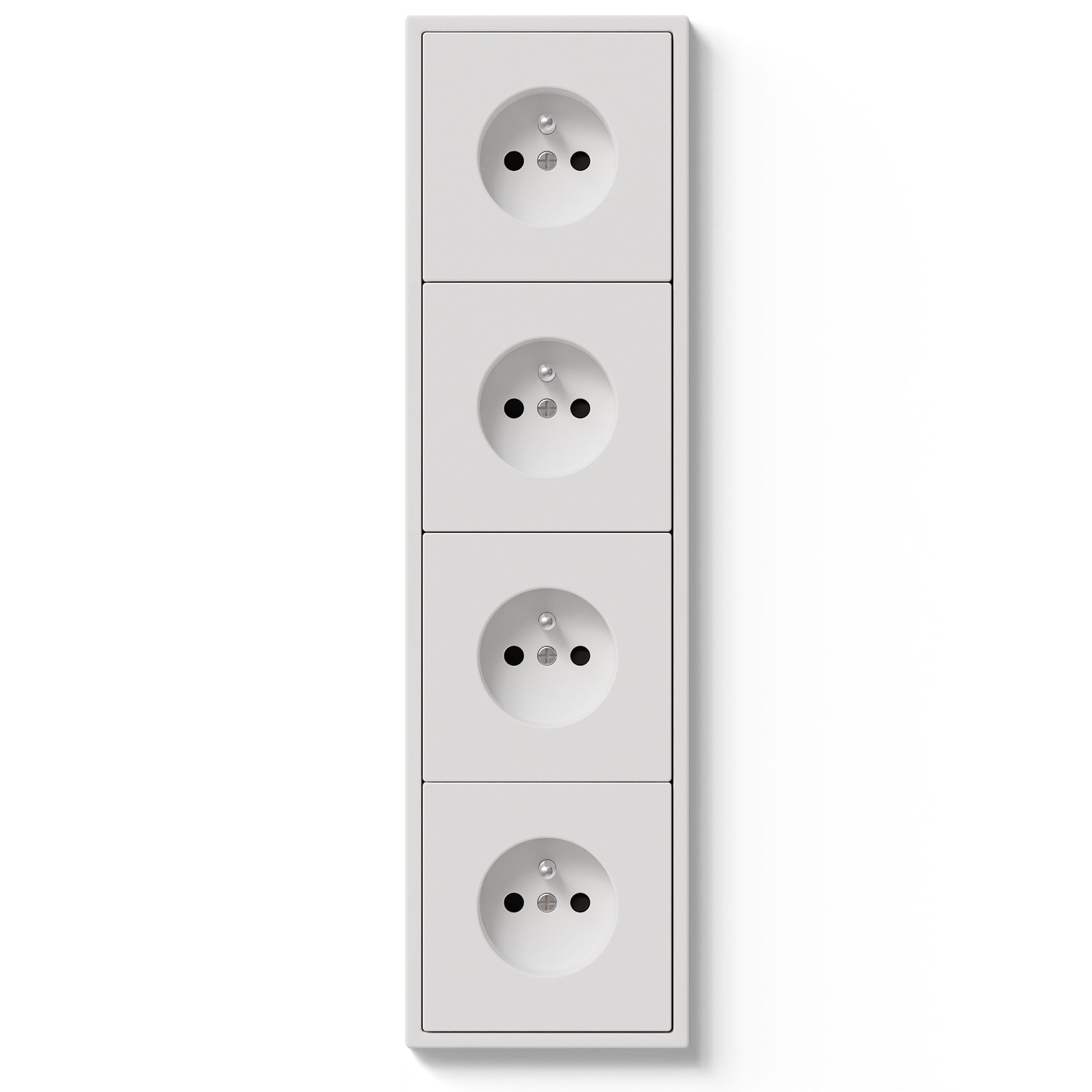 Grand Series Elektrische Wandsteckdose nach französischem Standard, 16A, mit Krallen, Steckdosen & Schalter von Bseed 