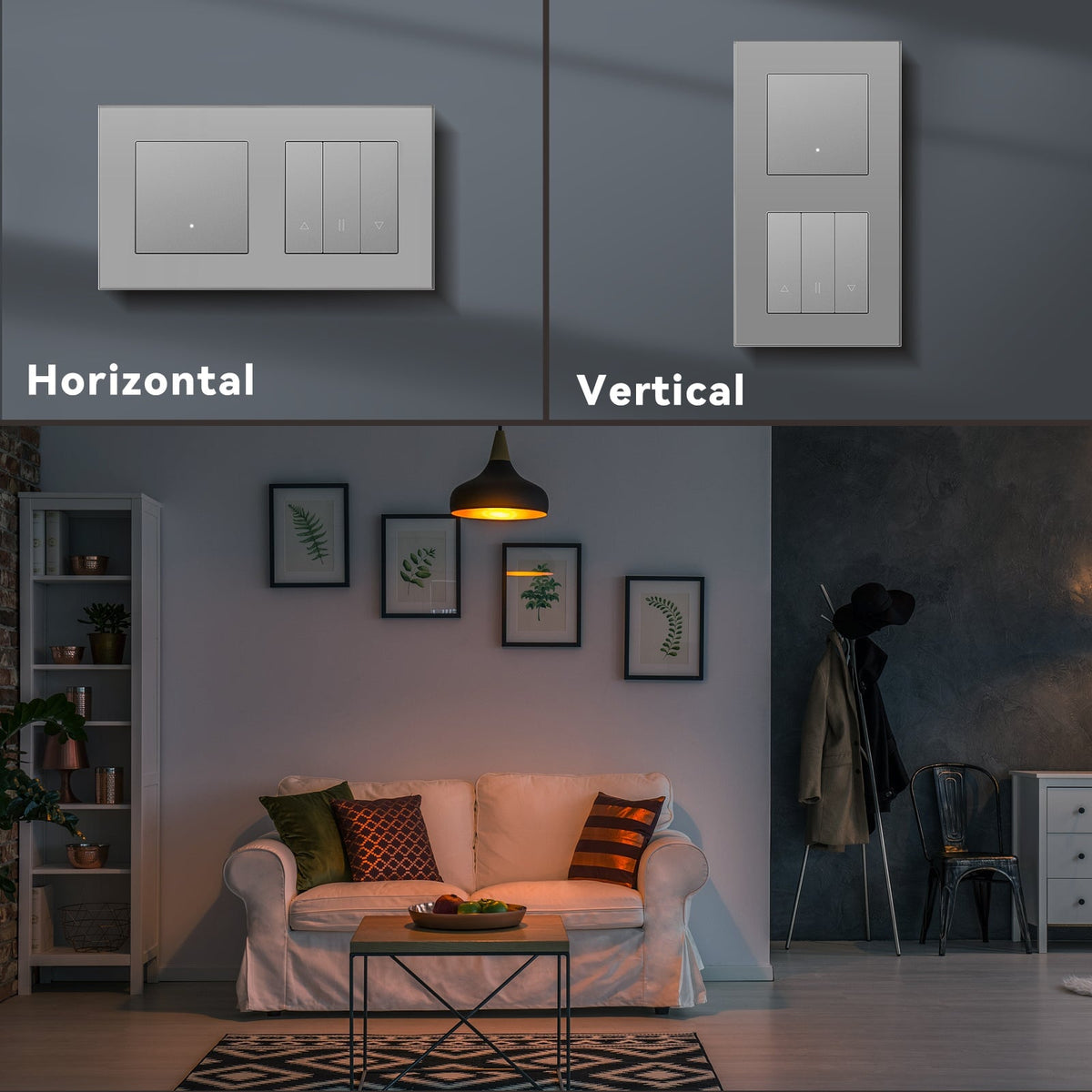 BSEED Smart Zigbee Light Switch with Blind roller shutter switch(With Neutral) Hub required Switch work with tuya Alexa Light Switches Bseedswitch 