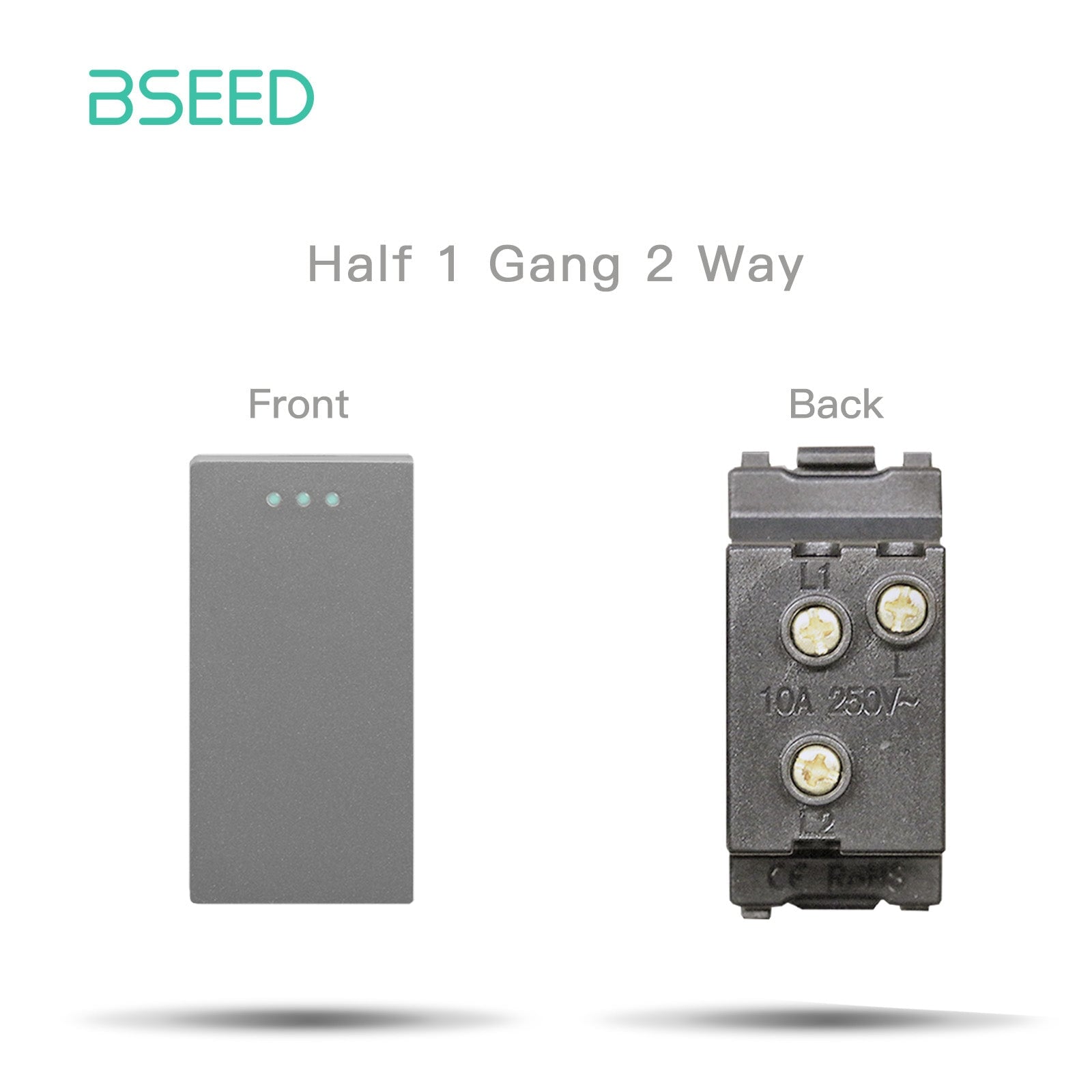 USB PC CAT5 ST Wall Plug Socket Outlets Socket Frame DIY Parts Free Combination socket Bseedswitch Grey 1 Gang 2 Way 