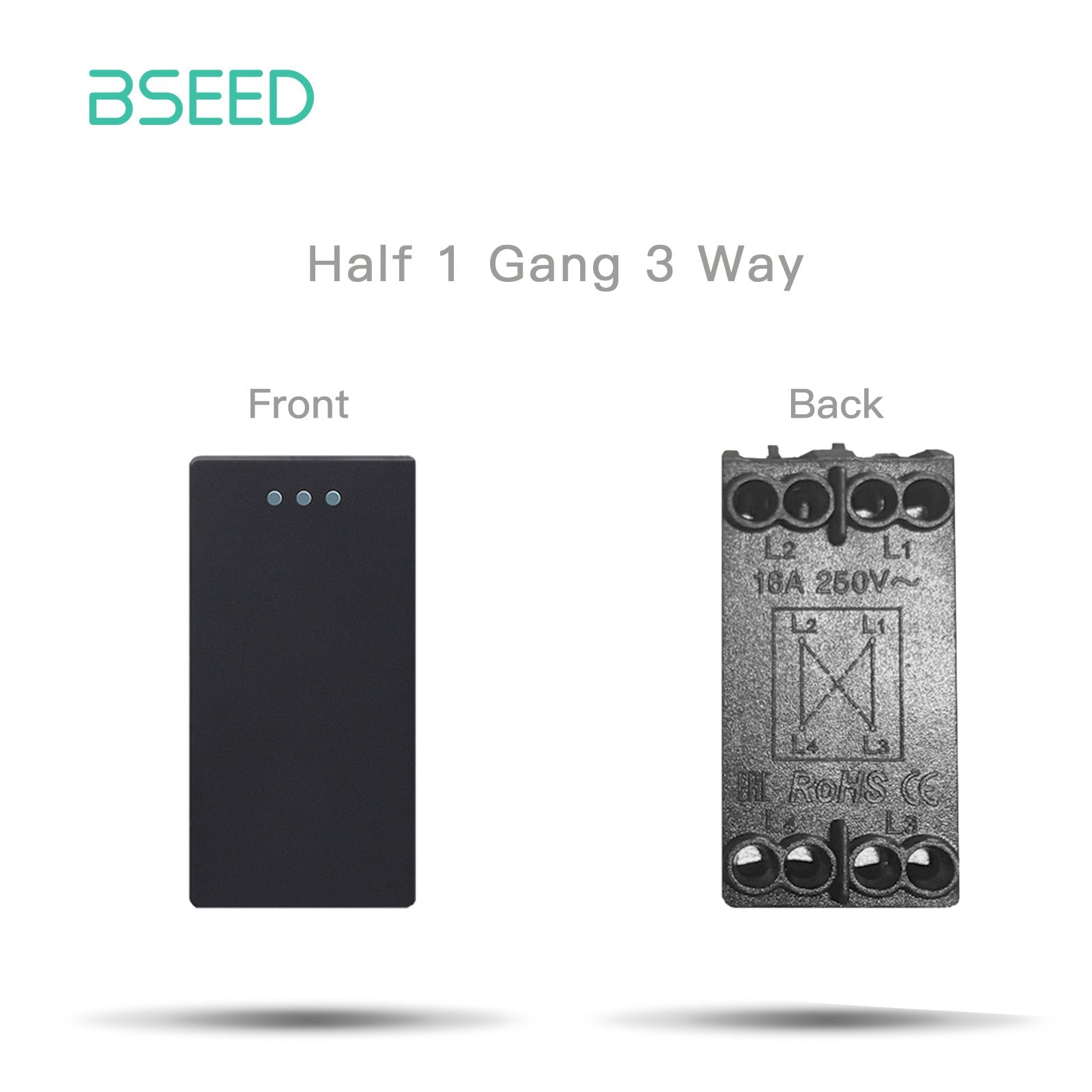 USB PC CAT5 ST Wall Plug Socket Outlets Socket Frame DIY Parts Free Combination socket Bseedswitch Black 1 Gang 3 Way 