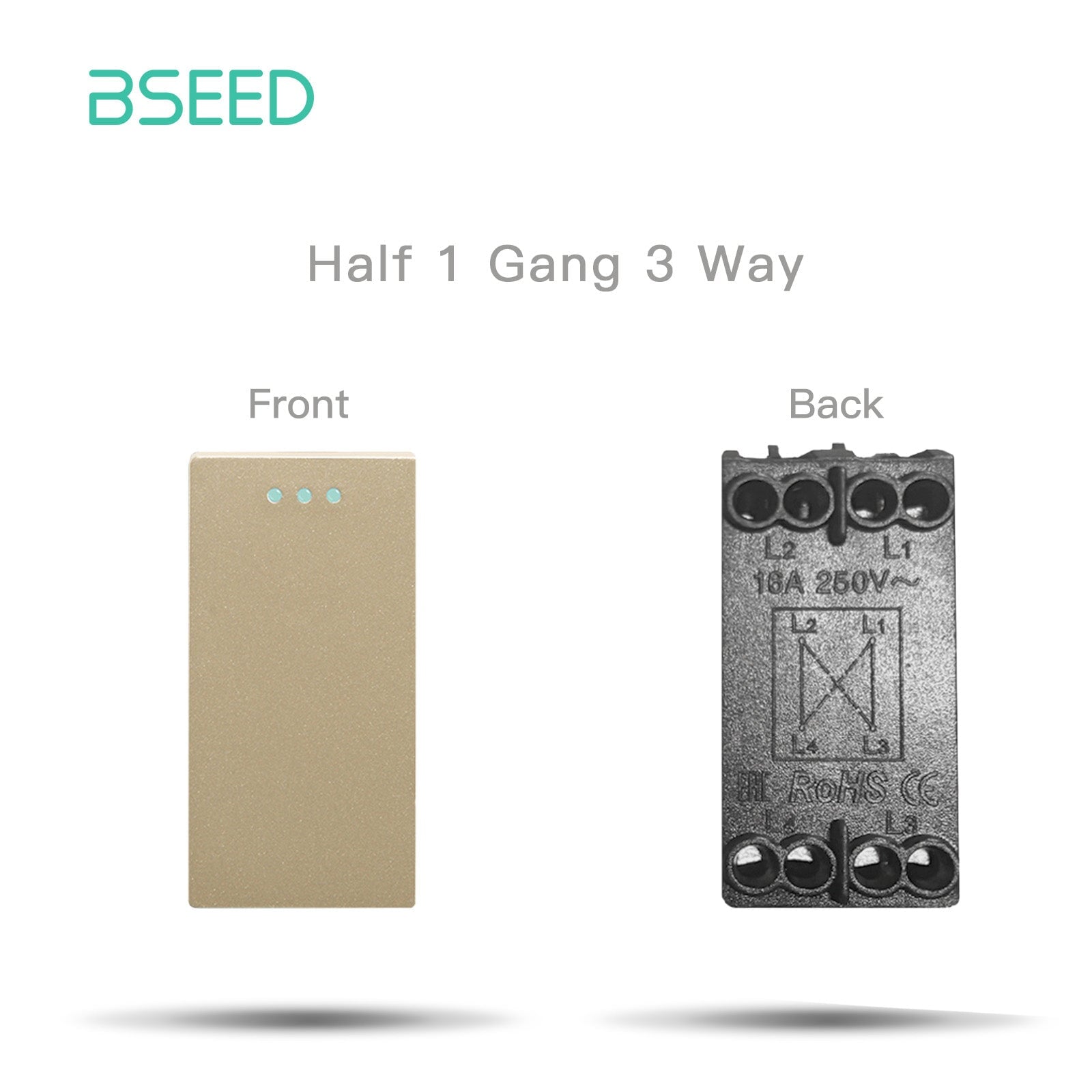 USB PC CAT5 ST Wall Plug Socket Outlets Socket Frame DIY Parts Free Combination socket Bseedswitch Gold 1 Gang 3 Way 