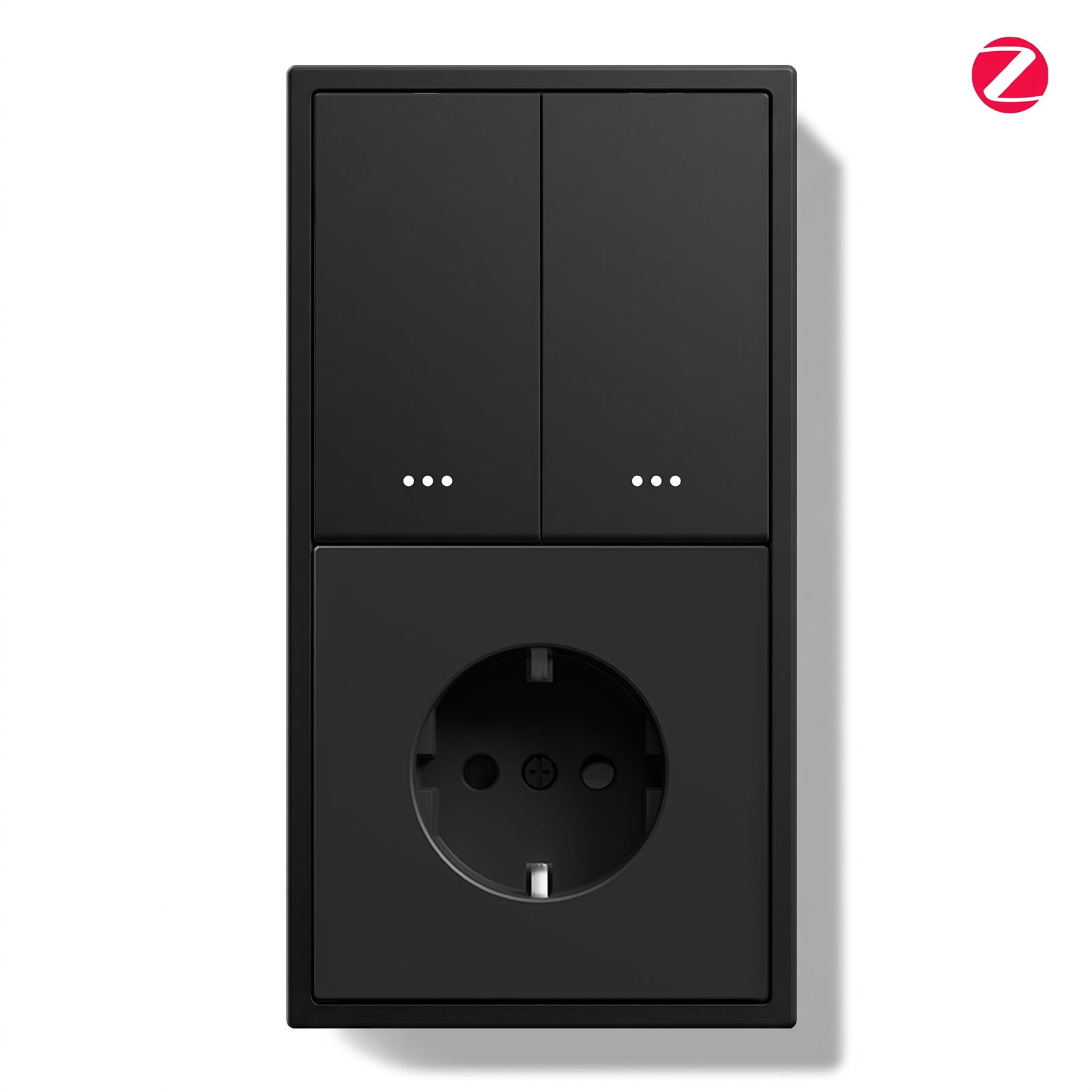 BSEED Gand Series Zigbee Light Switch (With Neutral) with Normal Eu Socket