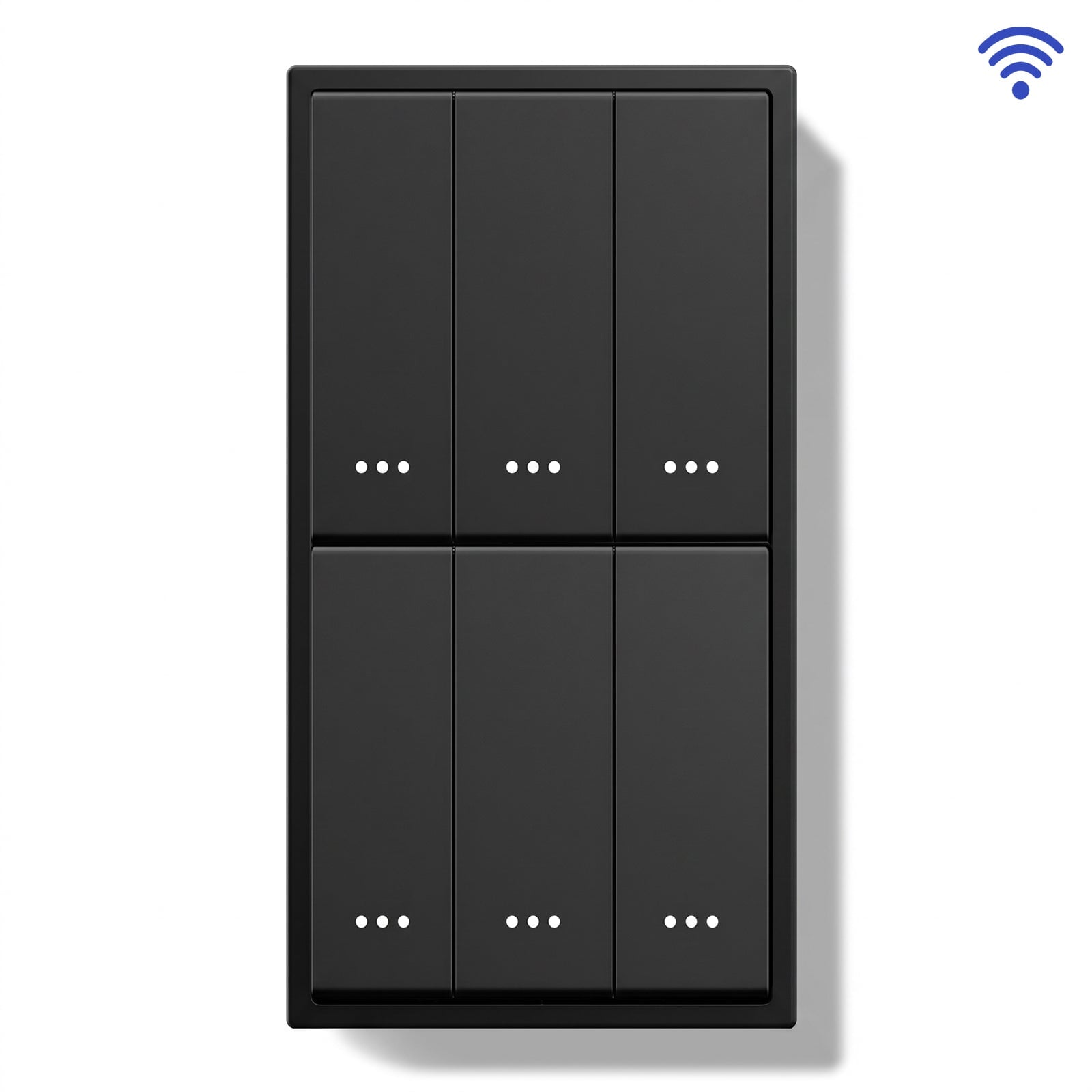 BSEED Gand Series Smart Wifi Light Switch (With Neutral) Recessed light switches Double Switch Light Switches Bseedswitch Black 3 Gang 