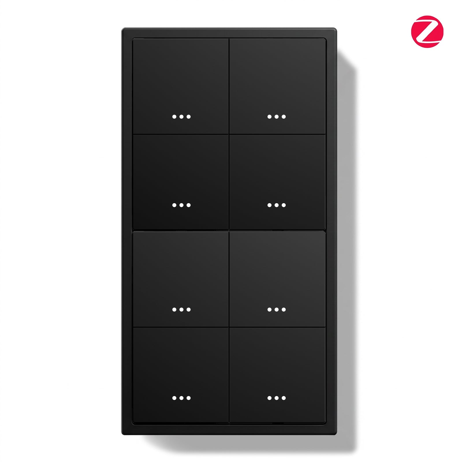 BSEED Gand Series Zigbee Light Switch (With Neutral) Recessed light switches Double Switch Light Switches Bseedswitch Black 4 Gang 