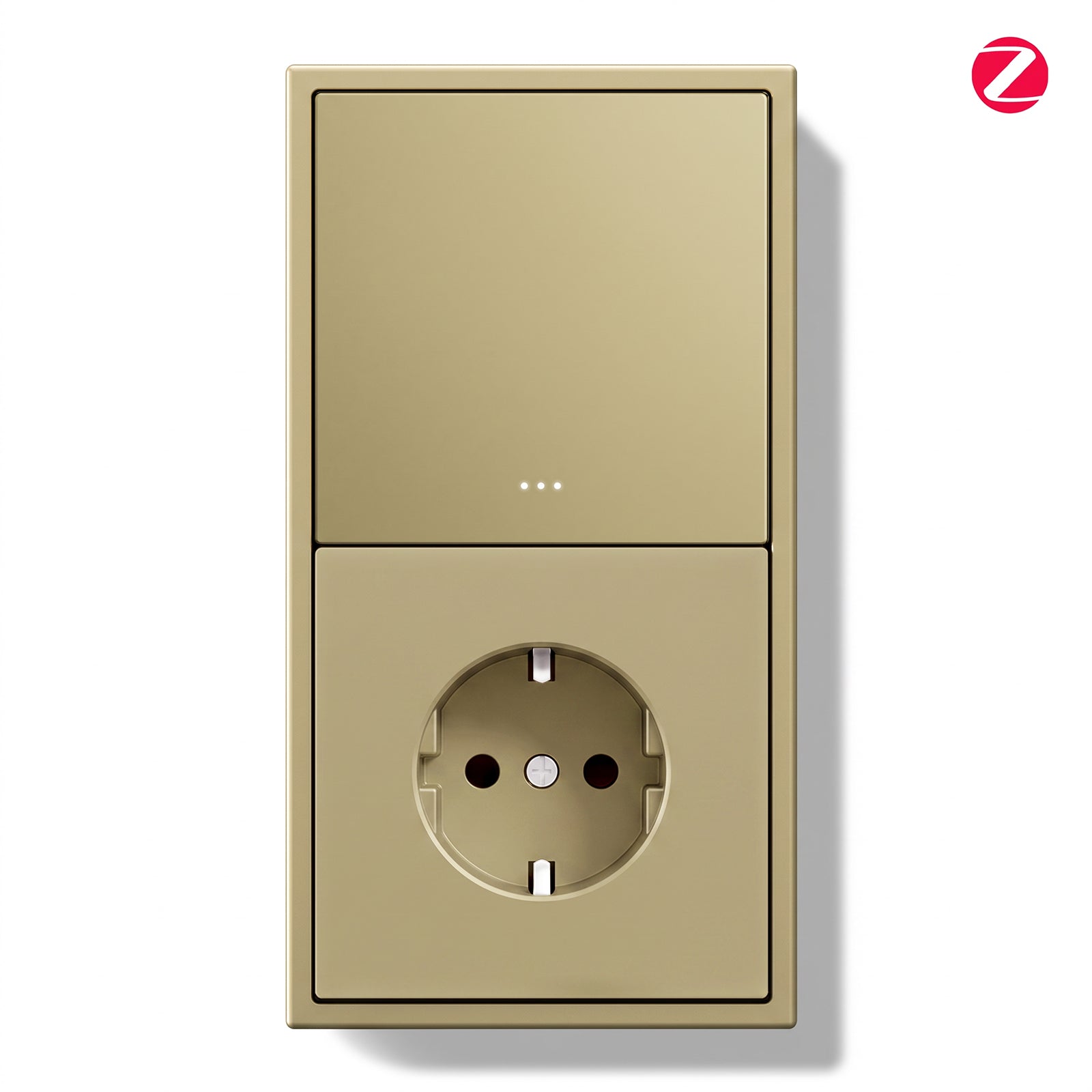 BSEED Gand Series Zigbee Light Switch (With Neutral) with Normal Eu Socket