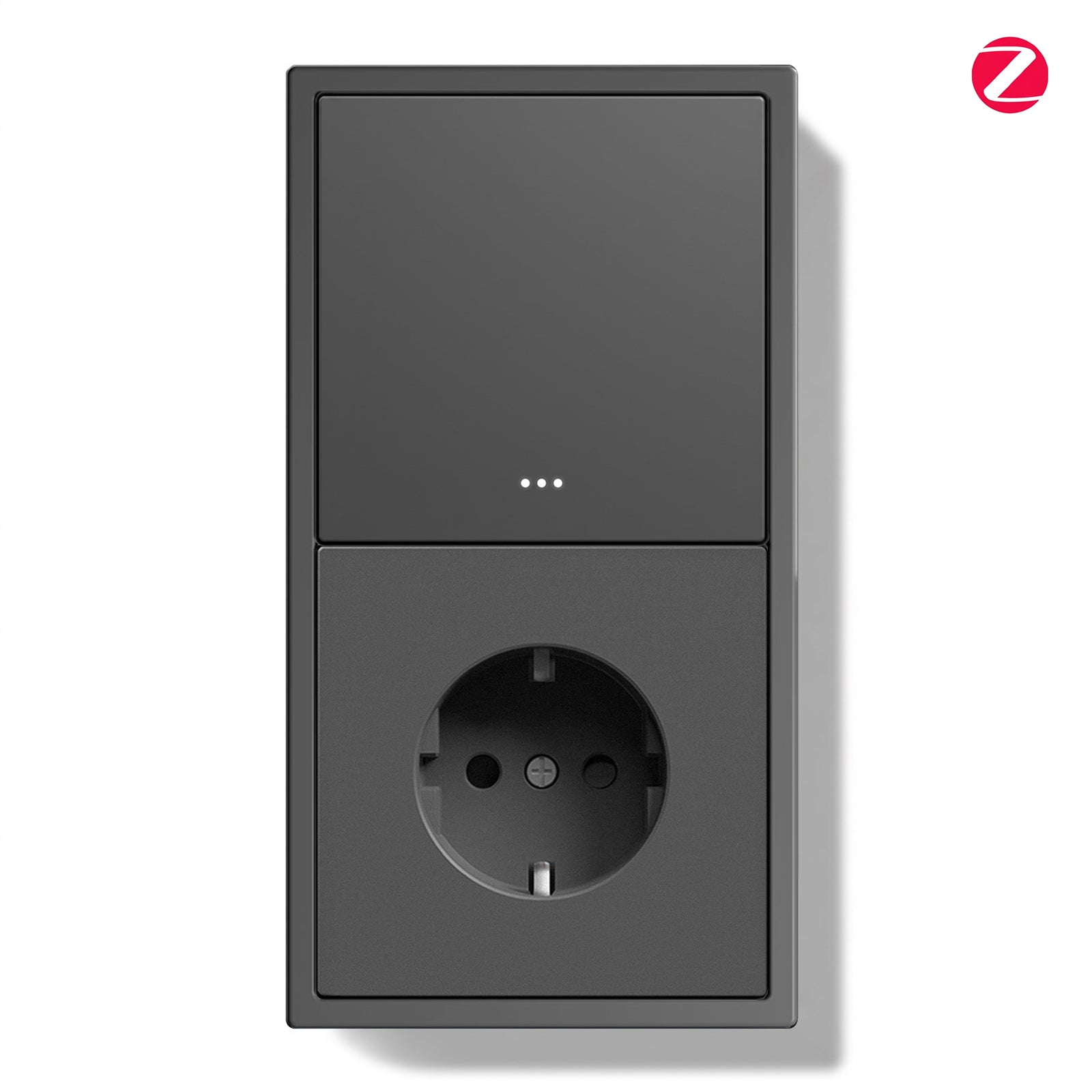BSEED Gand Series Zigbee Light Switch (With Neutral) with Normal Eu Socket