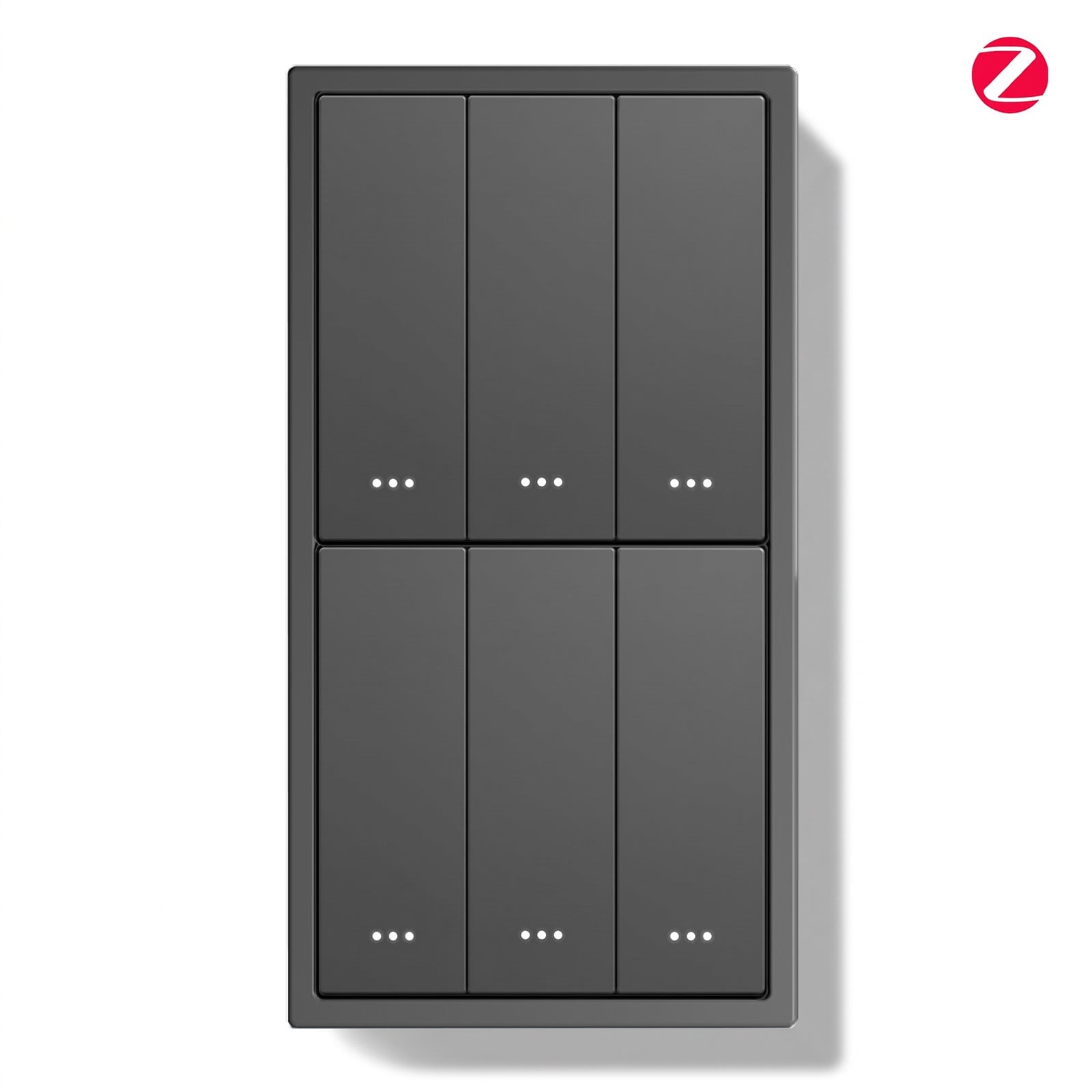 BSEED Gand Series Zigbee Light Switch (With Neutral) Recessed light switches Double Switch Light Switches Bseedswitch Grey 3 Gang 