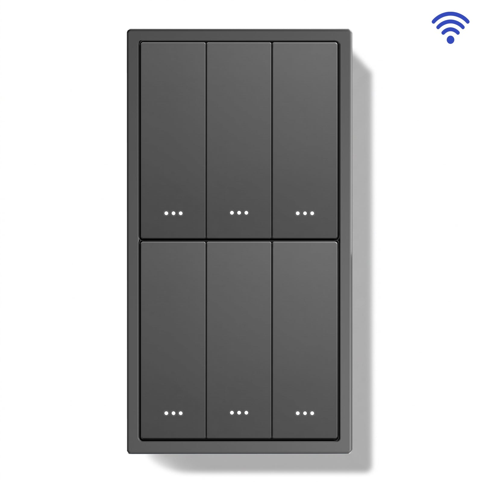 BSEED Gand Series Smart Wifi Light Switch (With Neutral) Recessed light switches Double Switch Light Switches Bseedswitch Grey 3 Gang 