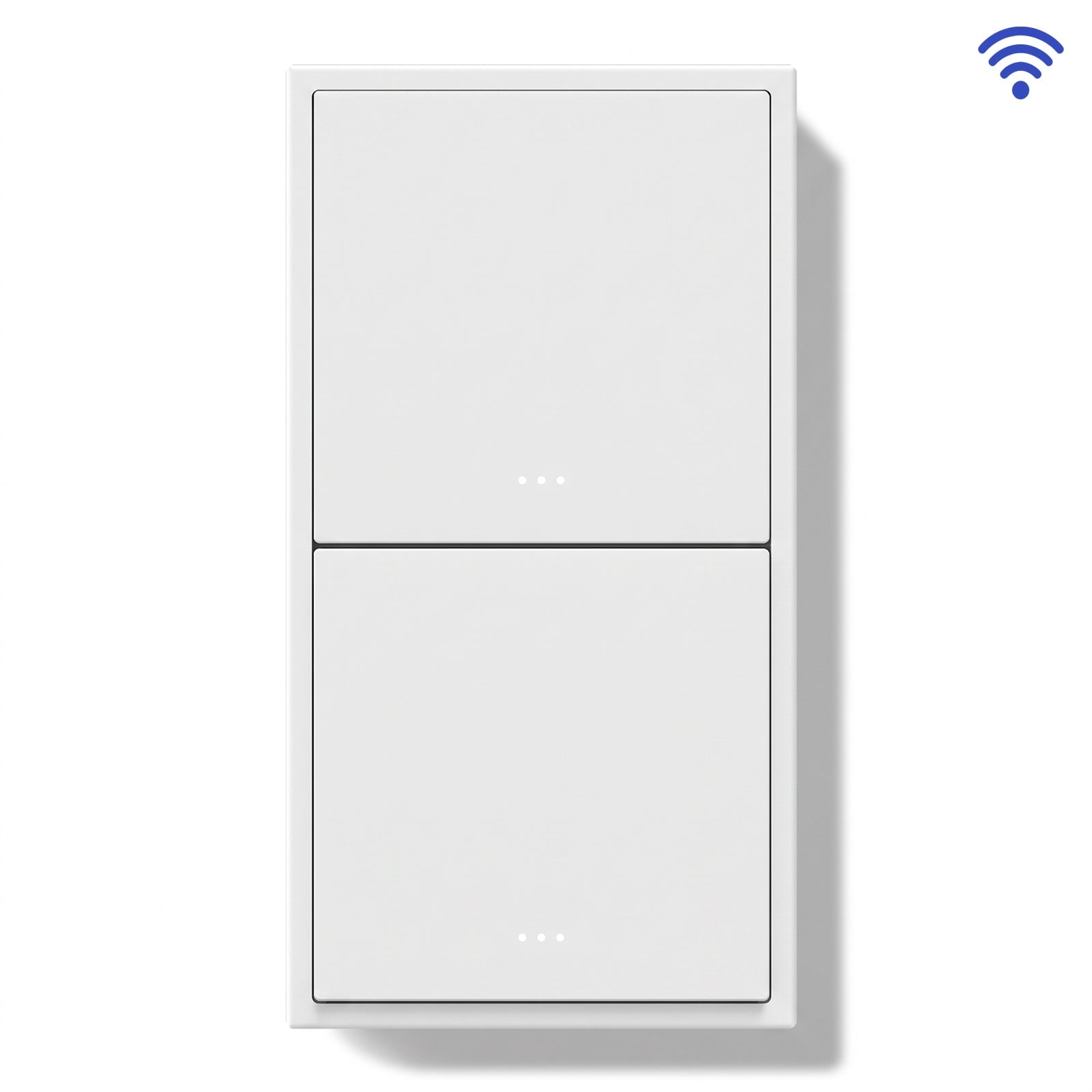BSEED Gand Series Smart Wifi Light Switch (With Neutral) Recessed light switches Double Switch Light Switches Bseedswitch White 1 Gang 