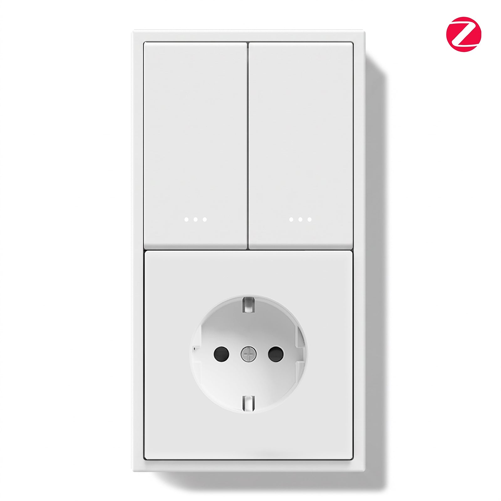 BSEED Gand Series Zigbee Light Switch (With Neutral) with Normal Eu Socket