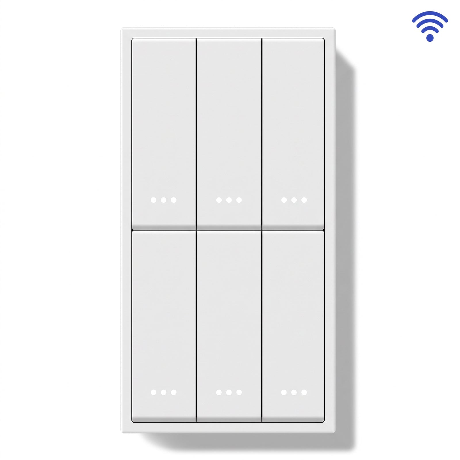 BSEED Gand Series Smart Wifi Light Switch (With Neutral) Recessed light switches Double Switch Light Switches Bseedswitch White 3 Gang 
