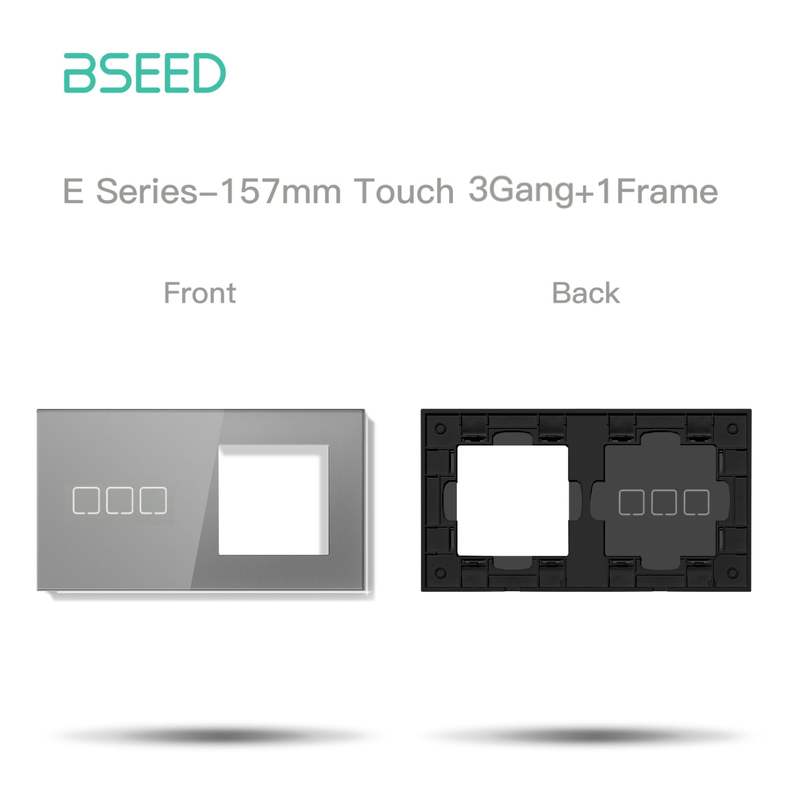 BSEED Echo Touch DIY Part Customized Free Combinations Glass Panels Light Switches Bseedswitch 