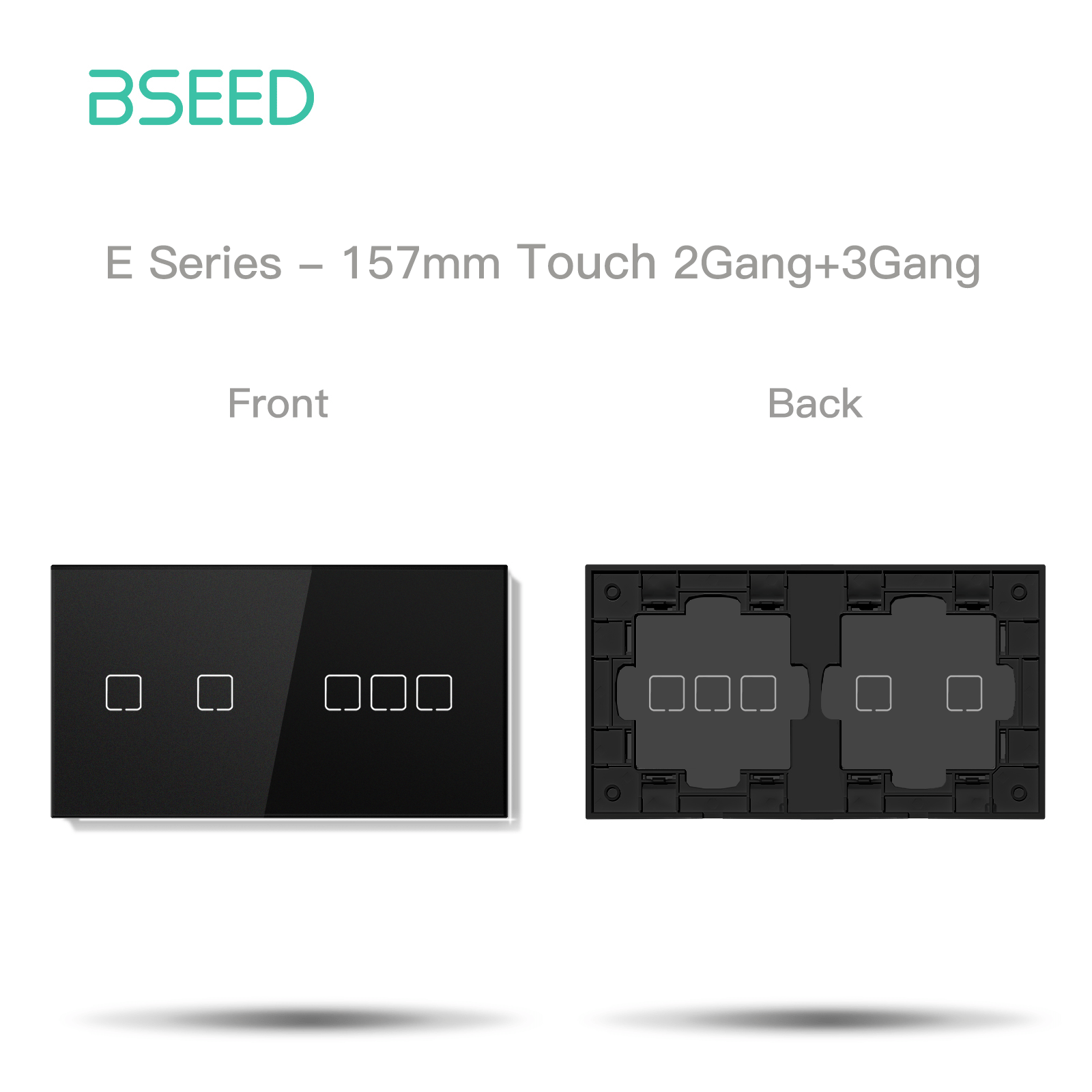 BSEED Echo Touch DIY Part Customized Free Combinations Glass Panels Light Switches Bseedswitch 