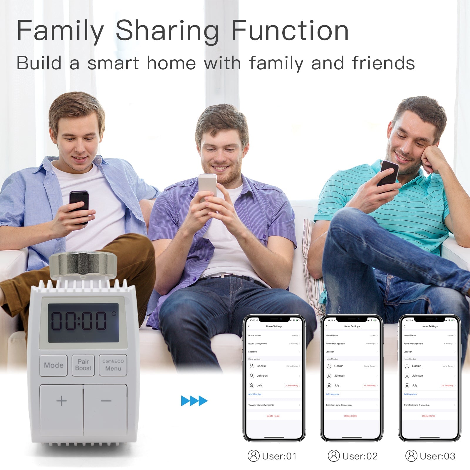 BSEED ZigBee3.0 Thermostatic Valve Smart Radiator Actuator Programmable Temperature Controller 恒温器 Bseedswitch 