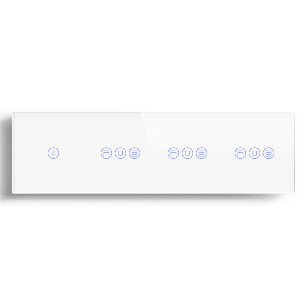 BSEED triple 1/2/3 Gang WiFi Switch With Roller Shutter Switch 299mm ...