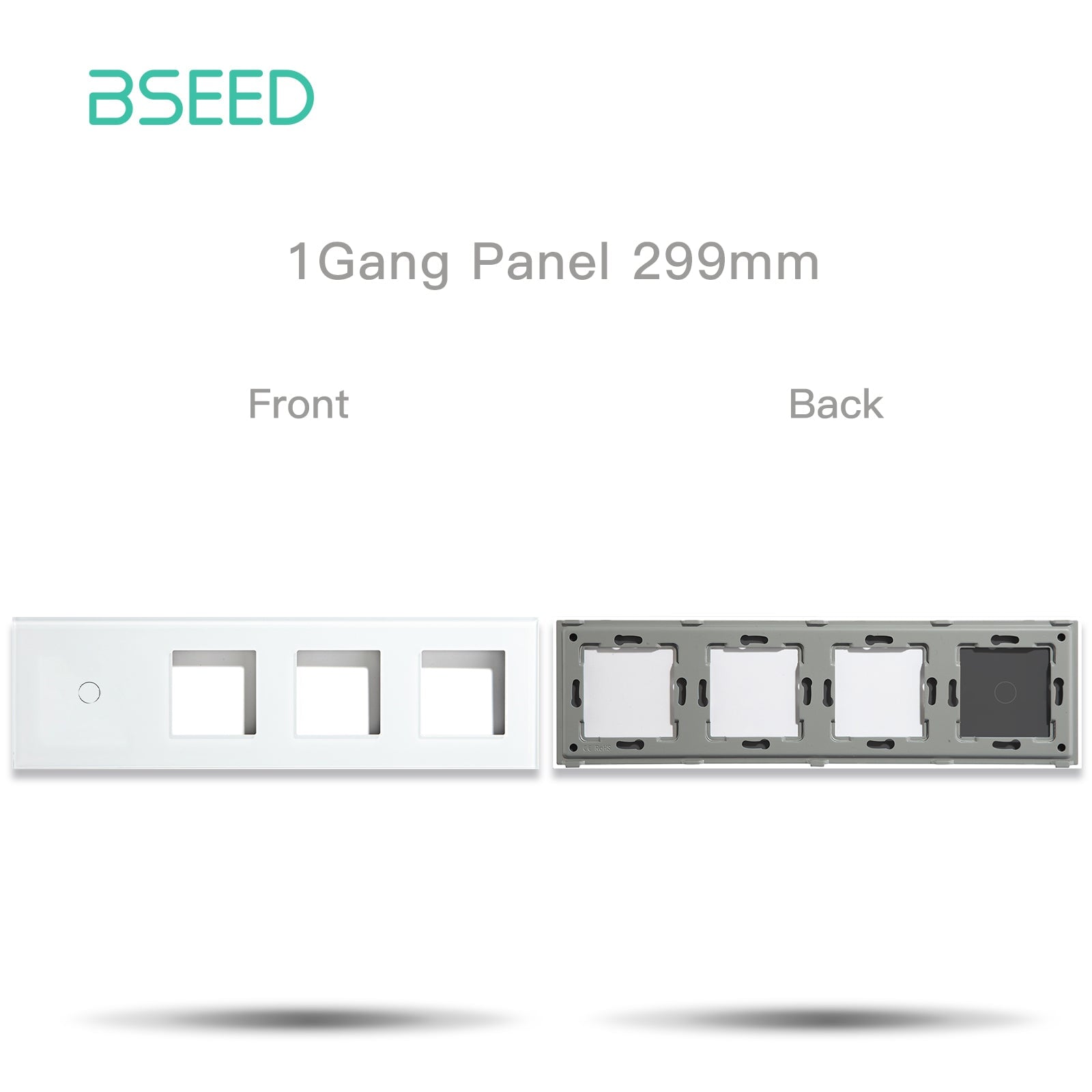 Panel Bseed con triple marco de cristal de 1/2/3