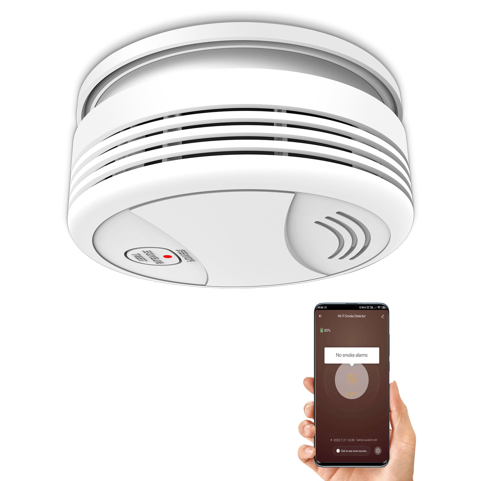 BSEED Smart Sensor Switch Wifi Sensor Switch Zigbe Sensor Switch Set Samrt Alarm sensor switch Bseed official Wifi Smoky Sensor 