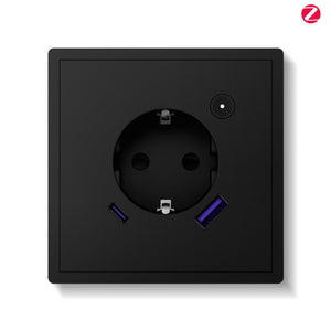 Prise intelligente Zigbee BSEED avec port USB charge rapide 20W, supporte le suivi de consommation d'énergie, compatible avec Alexa et Google Assistant, prises électriques Bseedswitch 