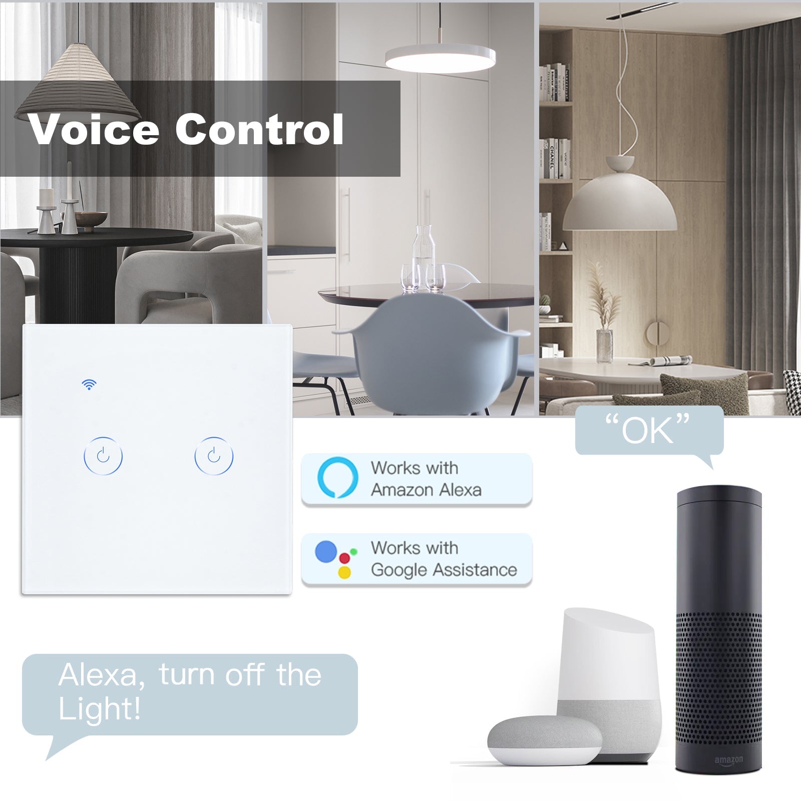 Bseed Smart Matter Wifi Light Switch Electrical Wall Light switches Light Switches Bseedswitch 