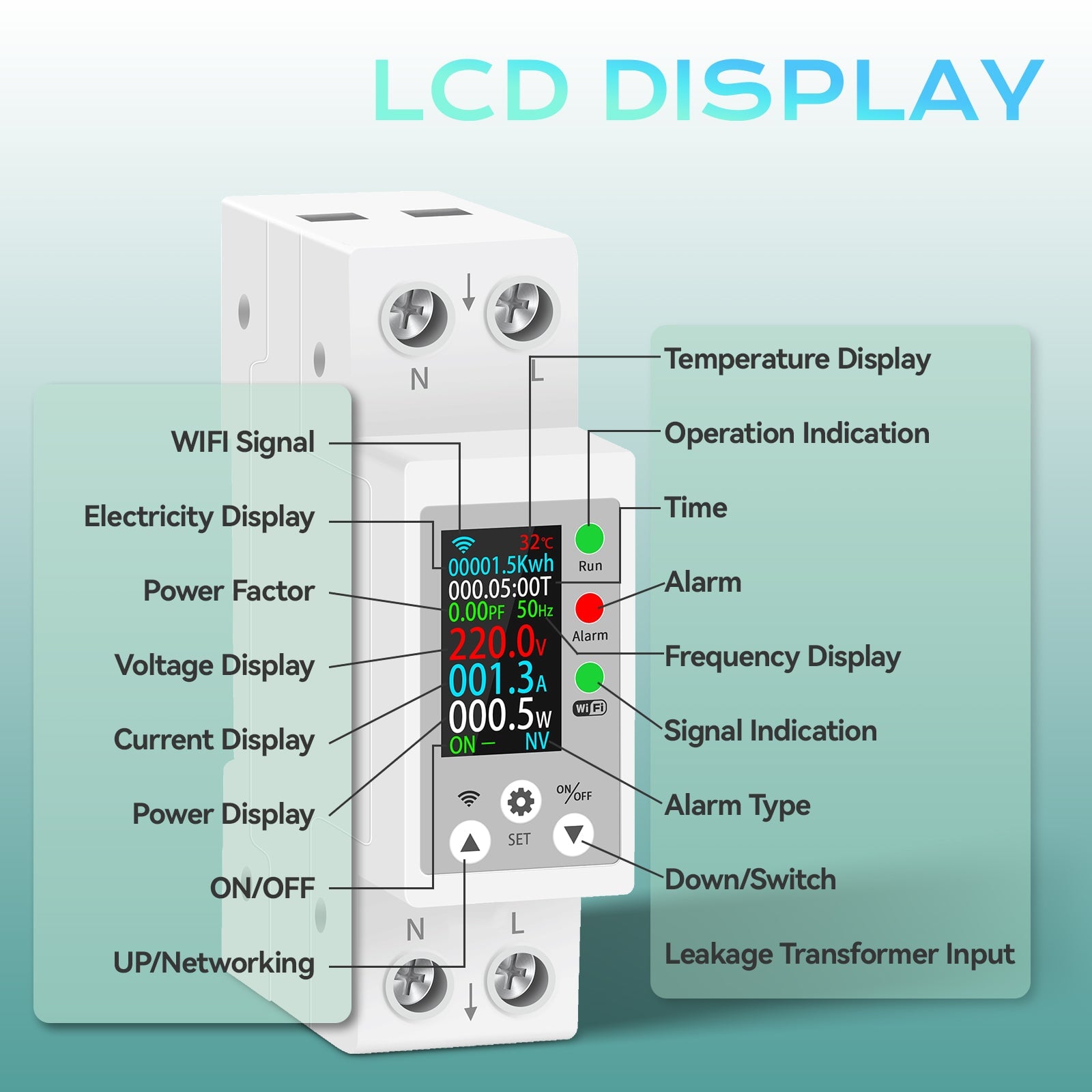 BSEED 63A Switch Smart WiFi Rail Switch Module Work with Tuya Switch Bseedswitch 
