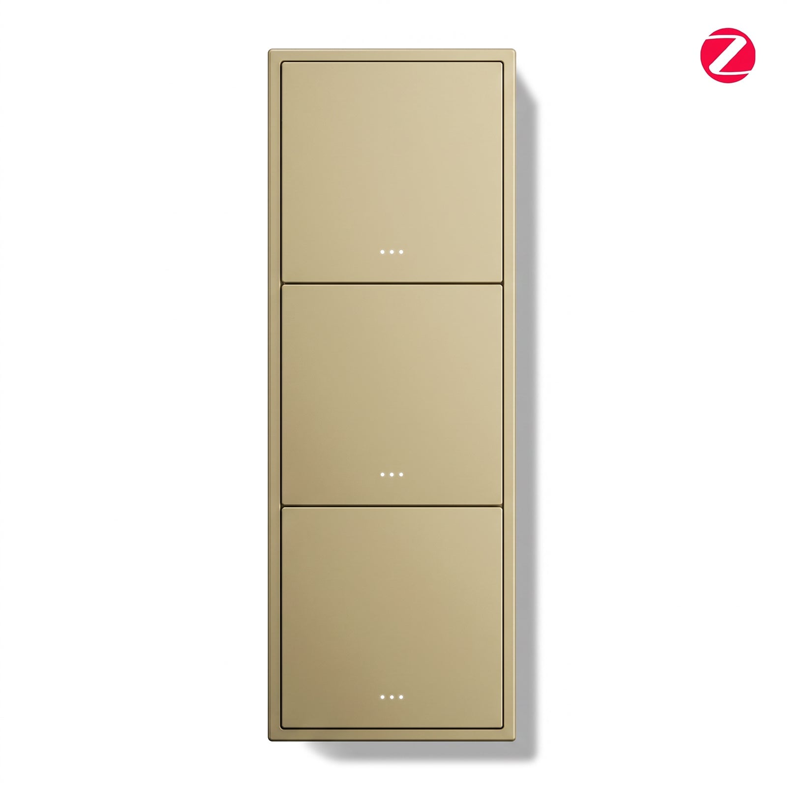 BSEED Gand Series Zigbee Light Switch (With Neutral) Recessed light switches Triple Switch Light Switches Bseedswitch Gold 1 Gang 