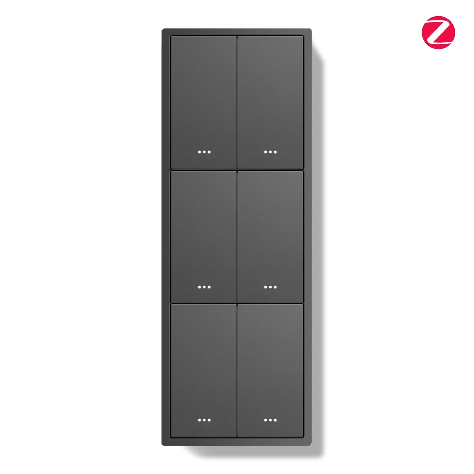 BSEED Gand Series Zigbee Light Switch (With Neutral) Recessed light switches Triple Switch Light Switches Bseedswitch Grey 2 Gang 