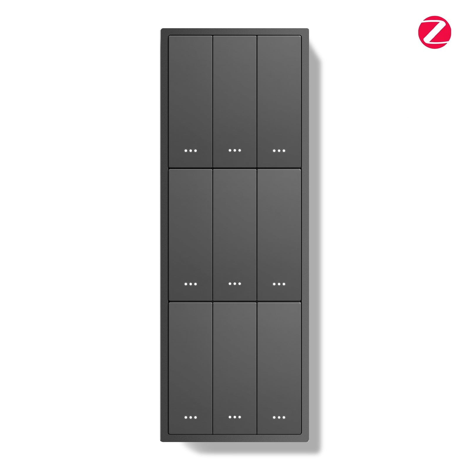 BSEED Gand Series Zigbee Light Switch (With Neutral) Recessed light switches Triple Switch Light Switches Bseedswitch Grey 3 Gang 